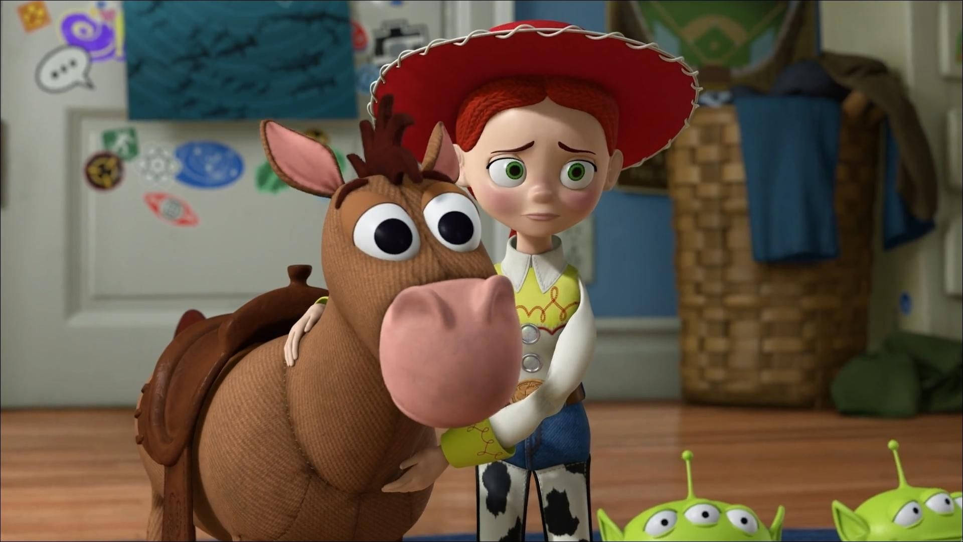 Bullseye, Toy Story, cowboy doll, Full HD Desktop Wallpaper