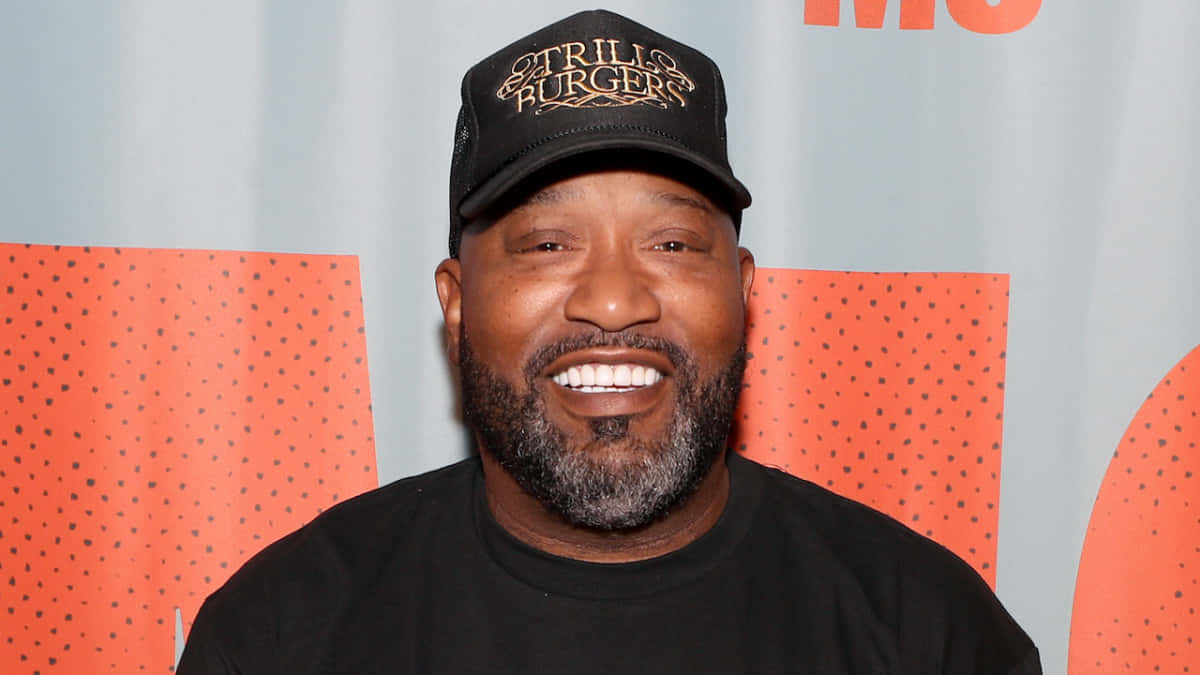 Bun B, black cap, black t-shirt, SD Desktop Wallpaper