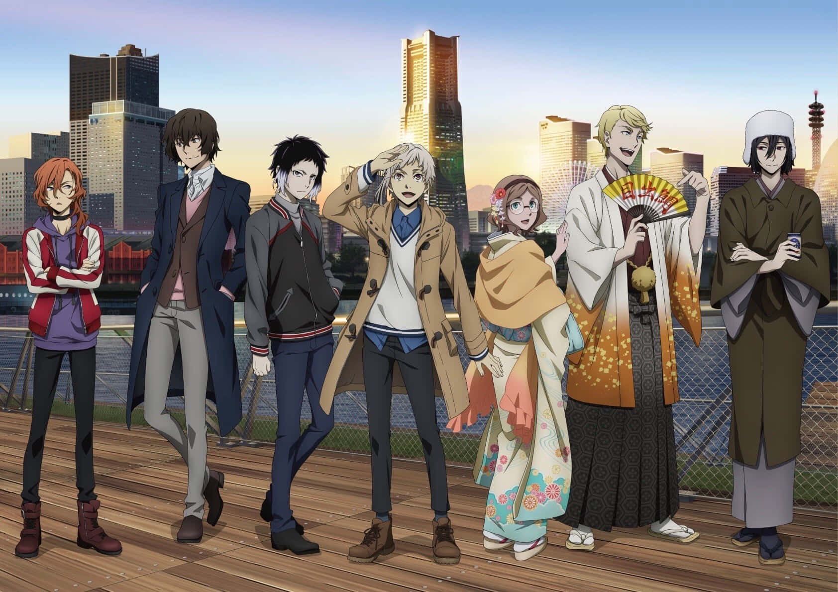Francis F, Bungo Stray Dogs, anime series, HD Desktop Wallpaper