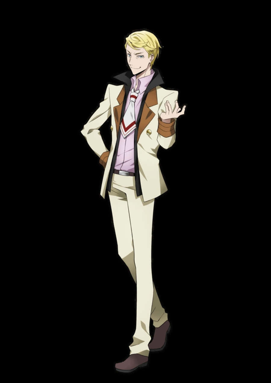 Francis F, Bungo Stray Dogs, blonde hair, SD Phone Wallpaper
