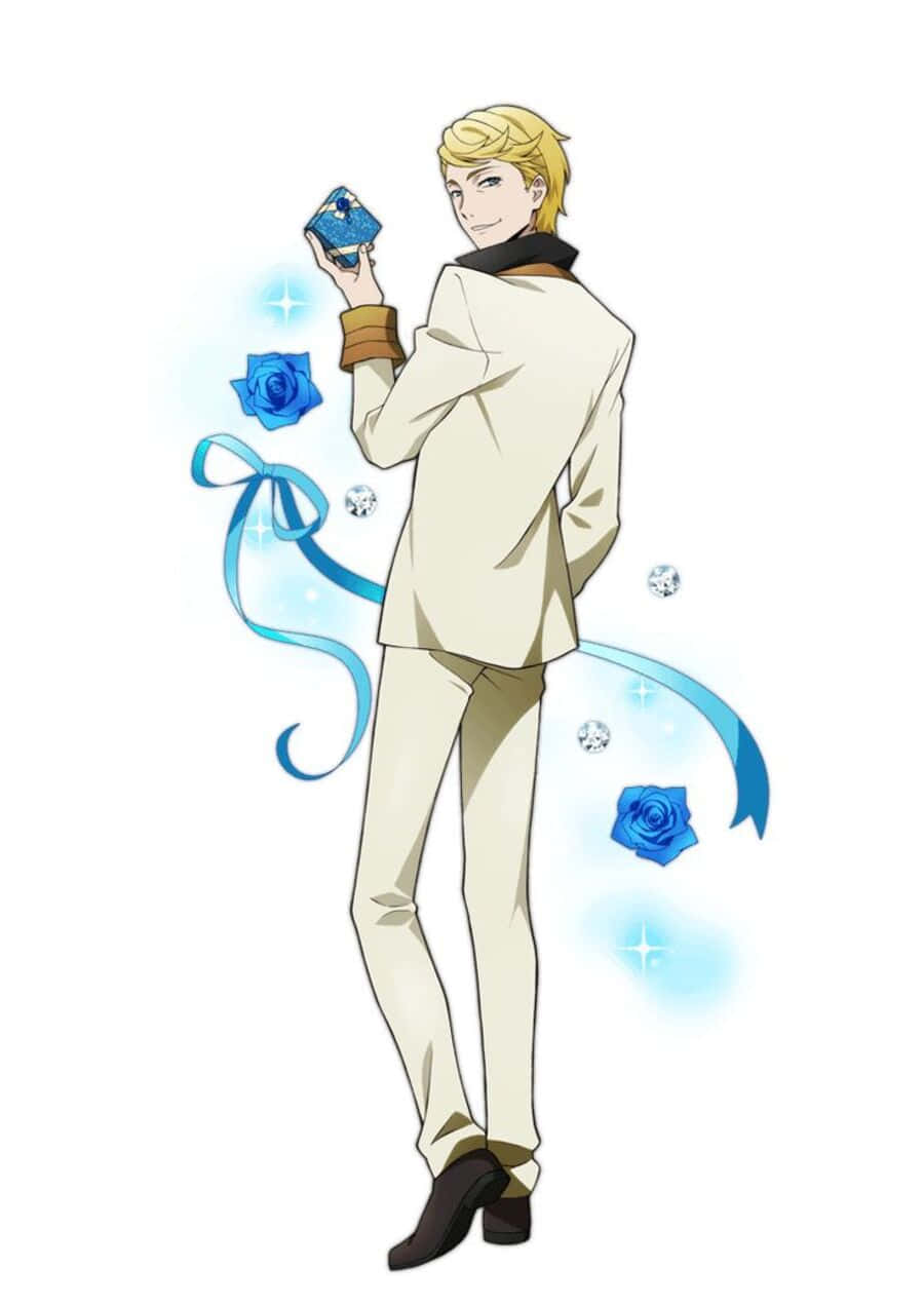 Francis F, Bungo Stray Dogs, blonde anime man, SD Phone Wallpaper