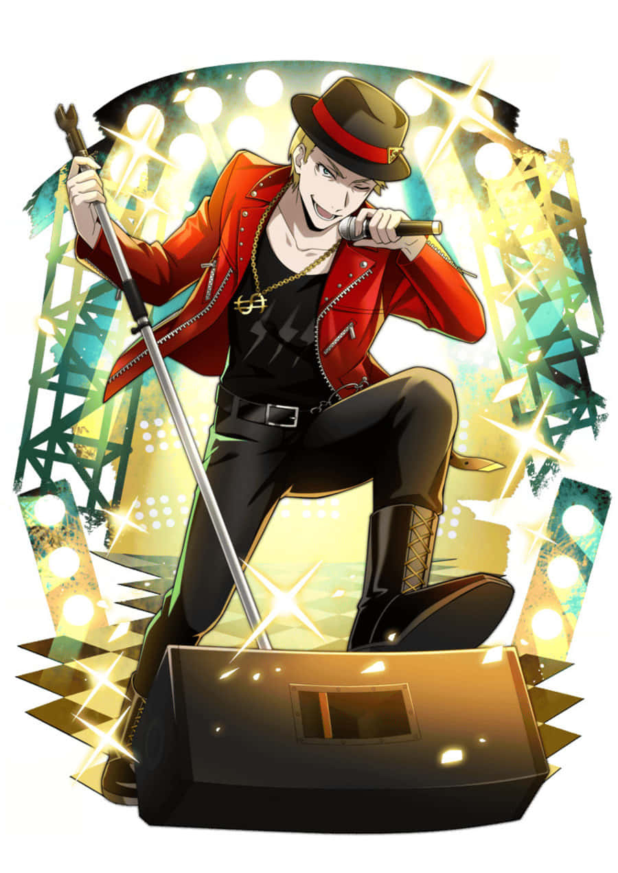 Bungo Stray Dogs, Francis F, red jacket, SD Phone Wallpaper