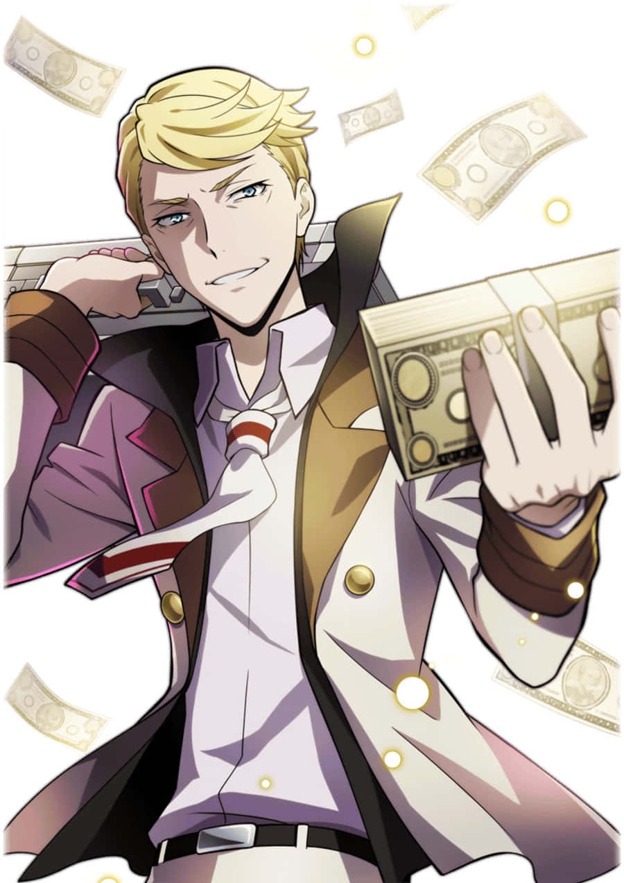 Francis F, Bungo Stray Dogs, anime series, SD Phone Wallpaper