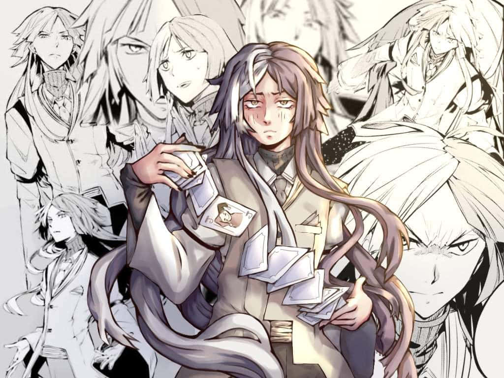 Bungo Stray Dogs Sigma, anime character, long hair, SD Desktop Wallpaper