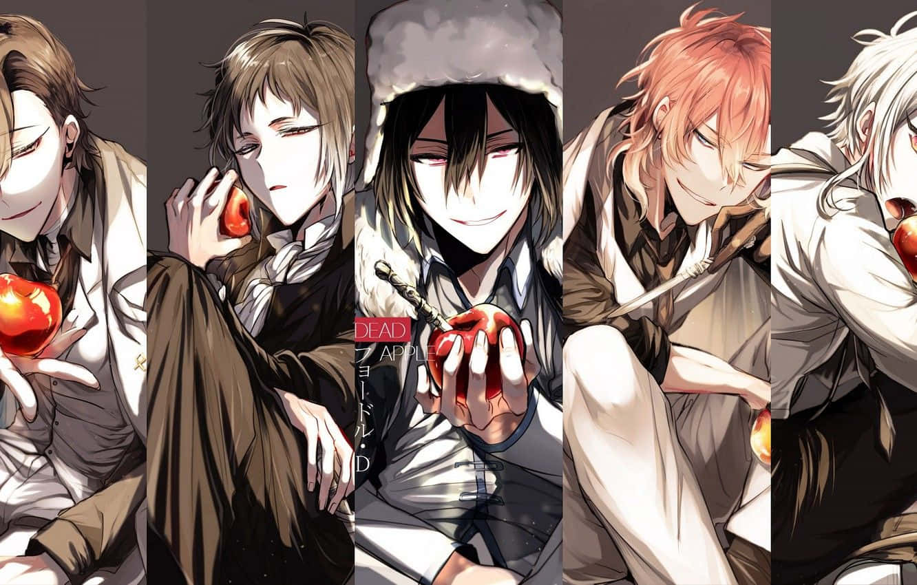 Bungou stray dogs, anime boys, dark tones, HD Desktop Wallpaper