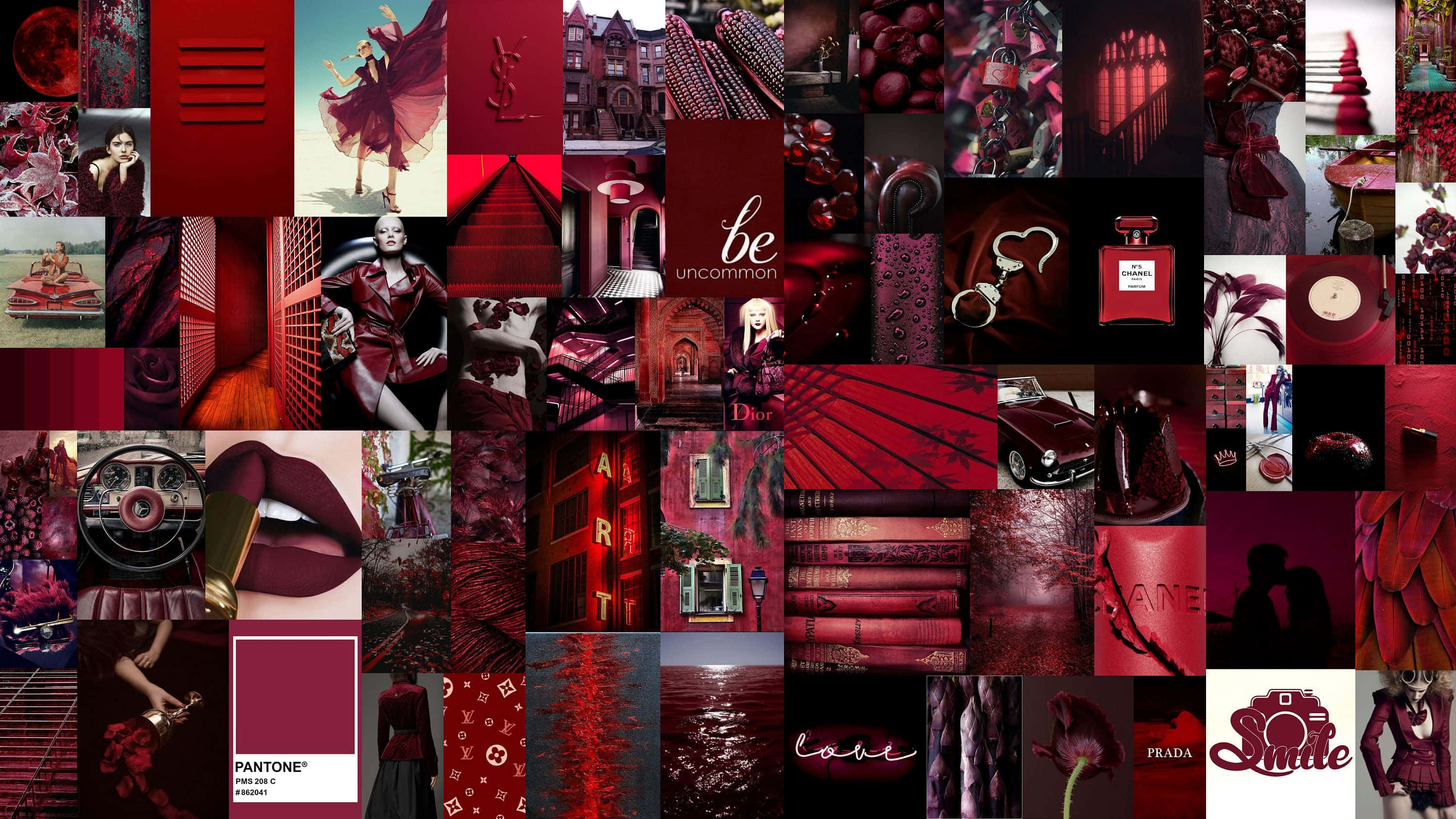Burgundy Maroon Aesthetic, fashion models, luxury brands, 2K Desktop Wallpaper