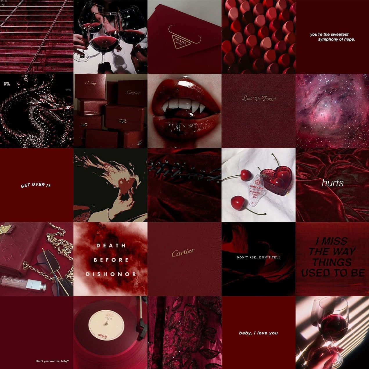 Burgundy Maroon Aesthetic, moody red-toned, luxury items, SD Desktop Wallpaper