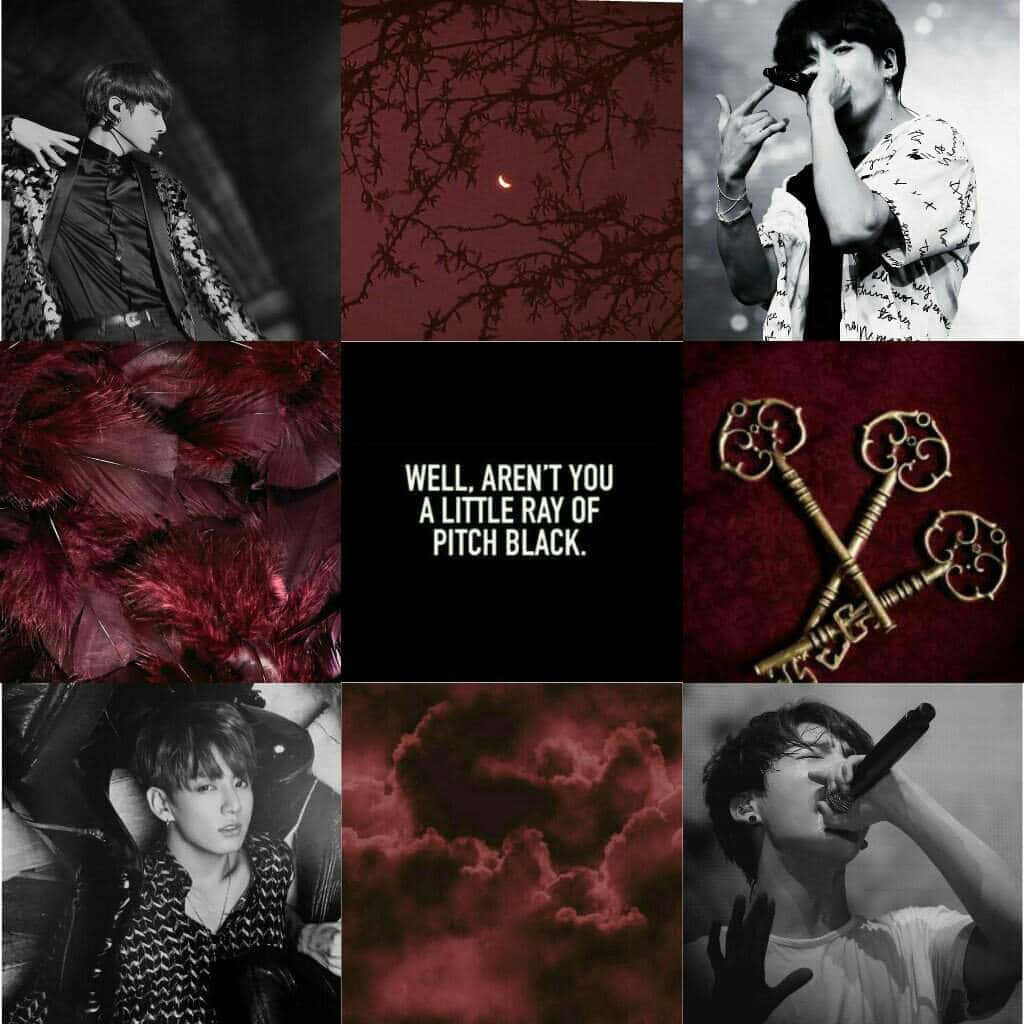 Burgundy Maroon Aesthetic, black and white portraits, male singer, SD Desktop Wallpaper