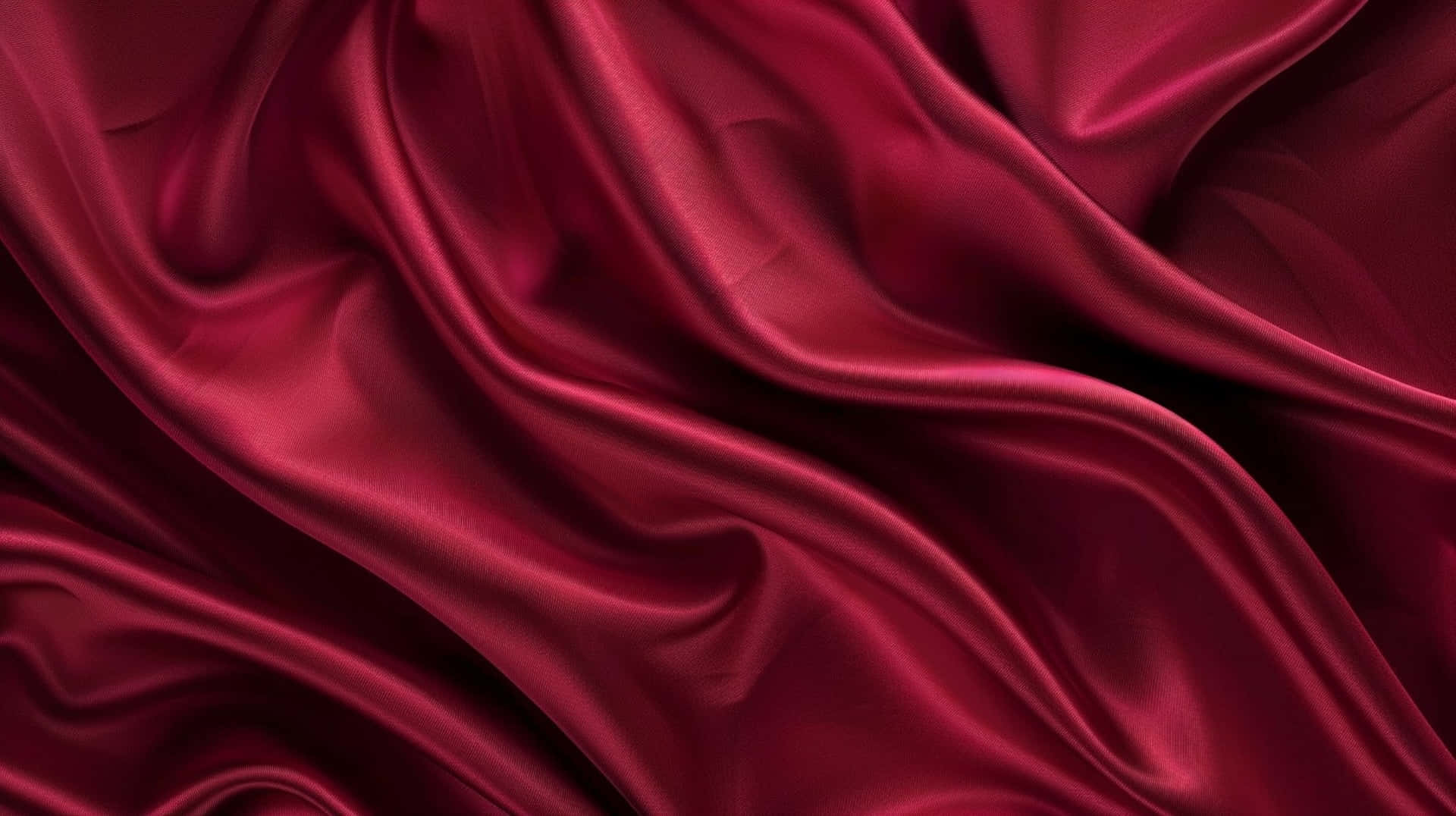 burgundy, satin fabric, waves, Full HD Desktop Wallpaper