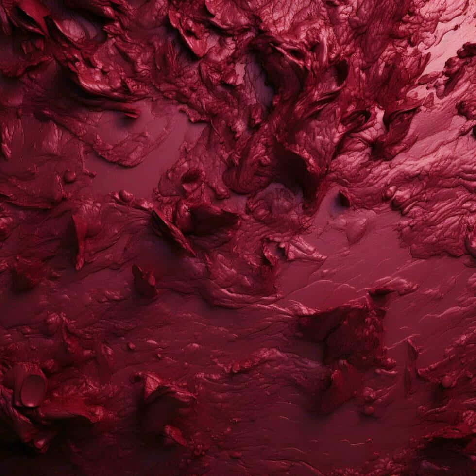 Burgundy, deep crimson paint, swirling ridges, SD Desktop Wallpaper