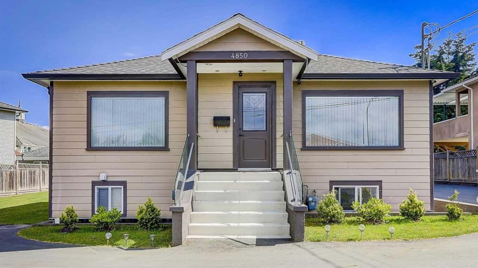 Burnaby, single family home, beige, HD Desktop Wallpaper
