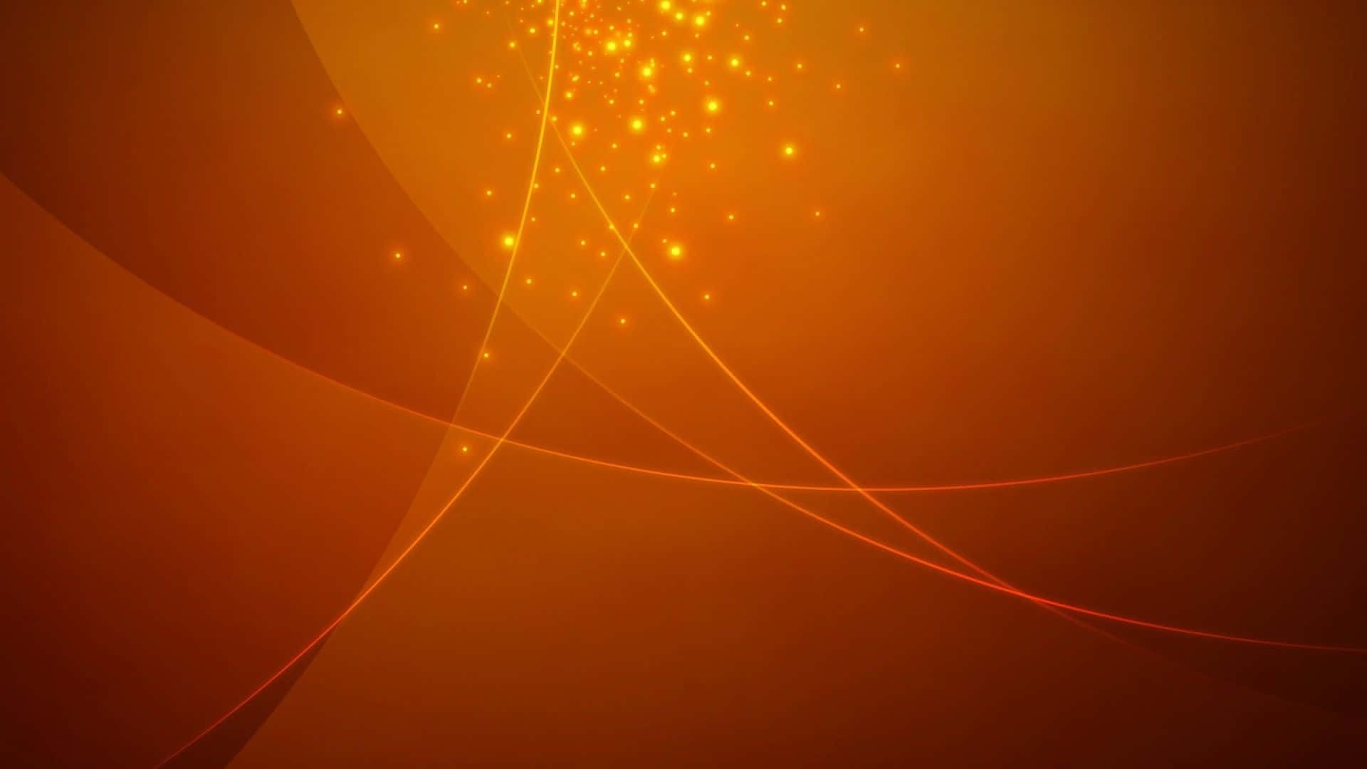 burnt orange, golden light streaks, sparkling particles, Full HD Desktop Wallpaper