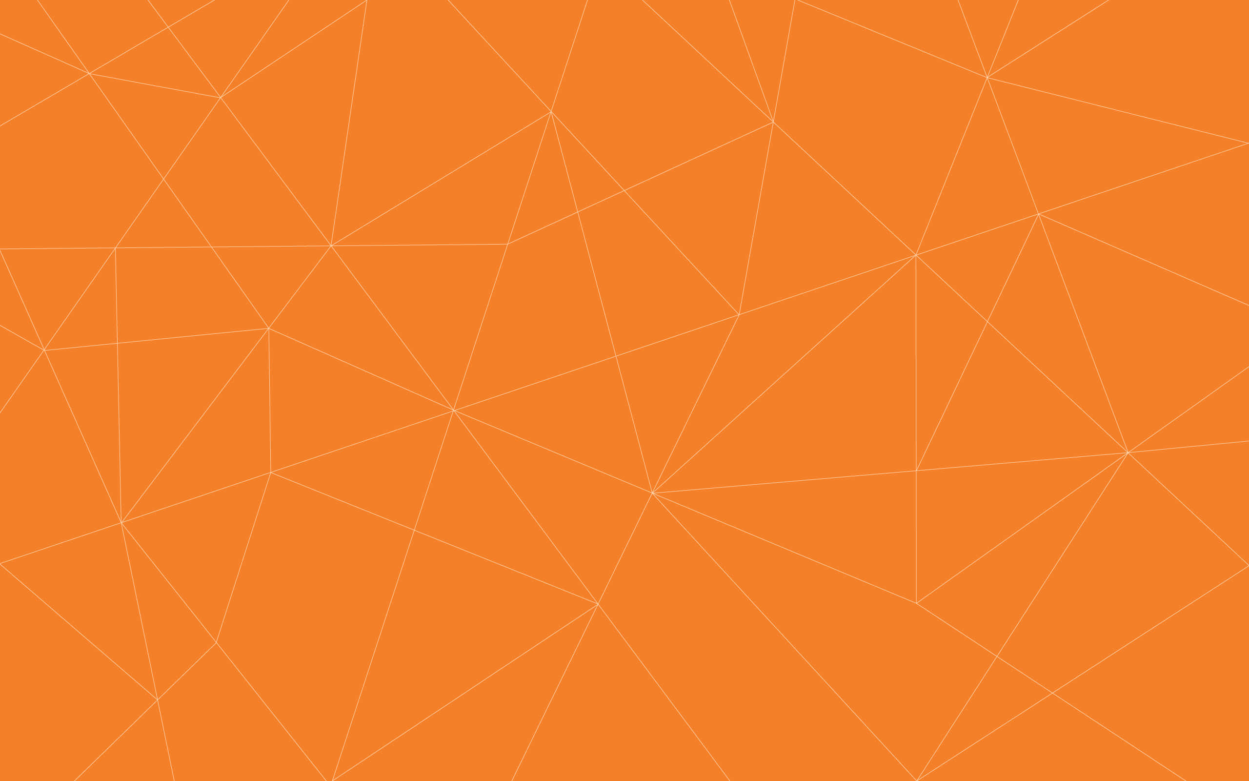 Burnt Orange, geometric pattern, white lines, 2K Desktop Wallpaper