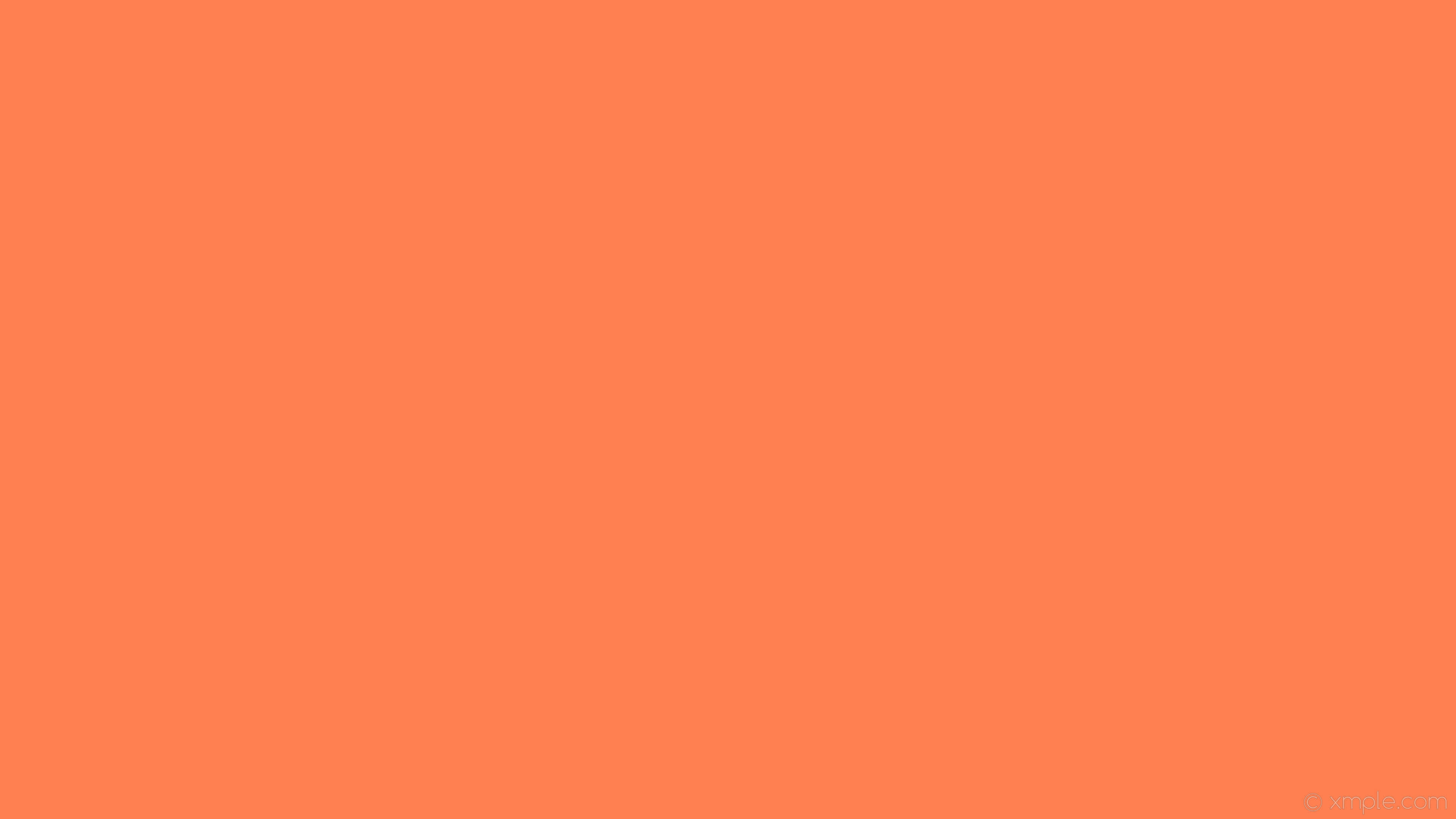 Burnt Orange, solid background, vibrant orange, 4K Desktop Wallpaper