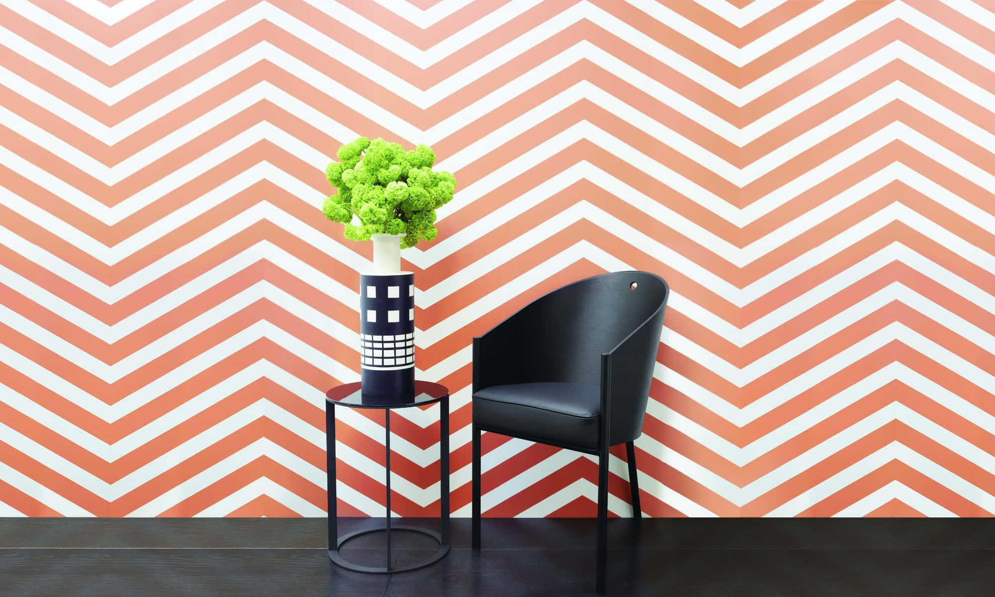 burnt orange, chevron, coral, Full HD Desktop Wallpaper