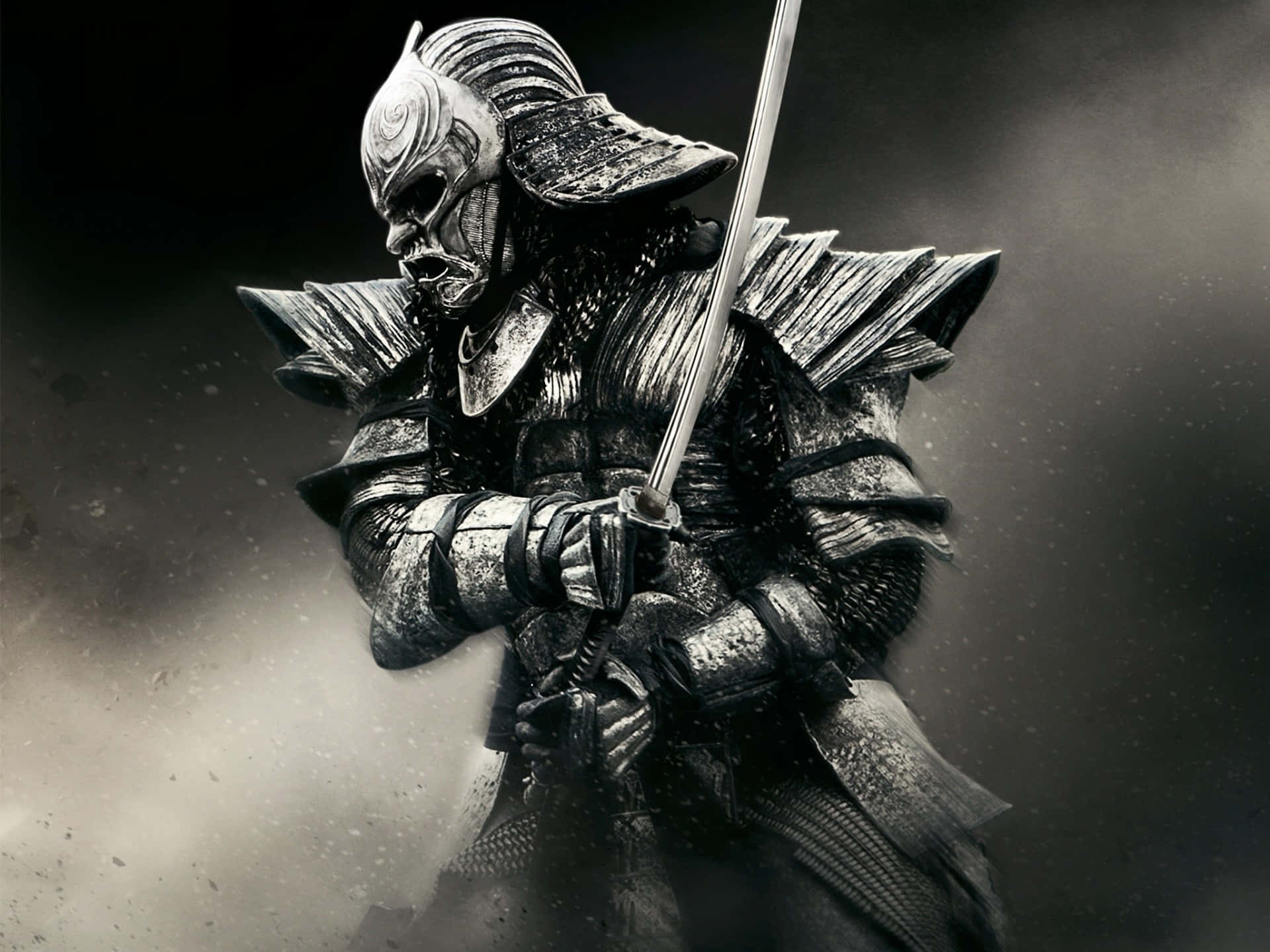 Bushido, samurai warrior, ornate armor, Full HD Desktop Wallpaper