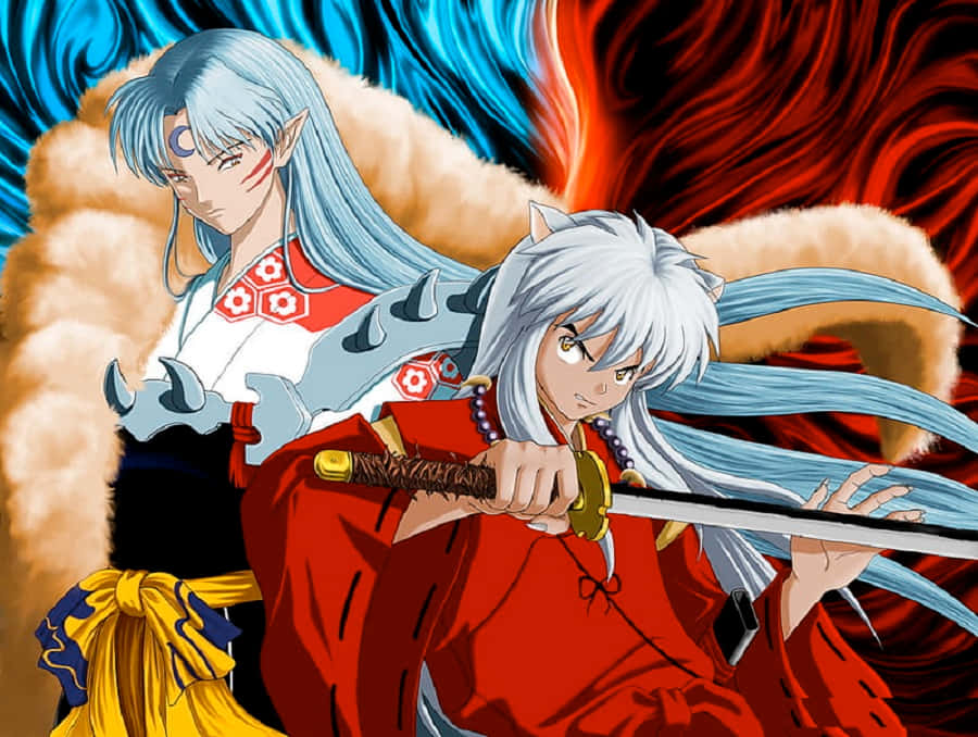 Bushido 900, silver hair, fox ears, SD Desktop Wallpaper