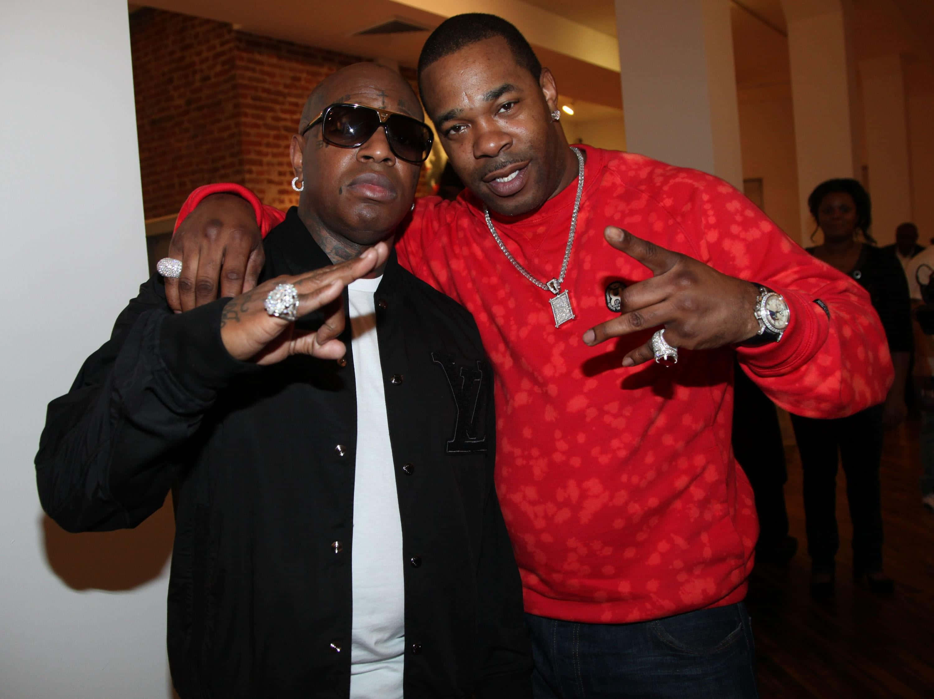 Busta Rhymes, black jacket, sunglasses, 2K Desktop Wallpaper