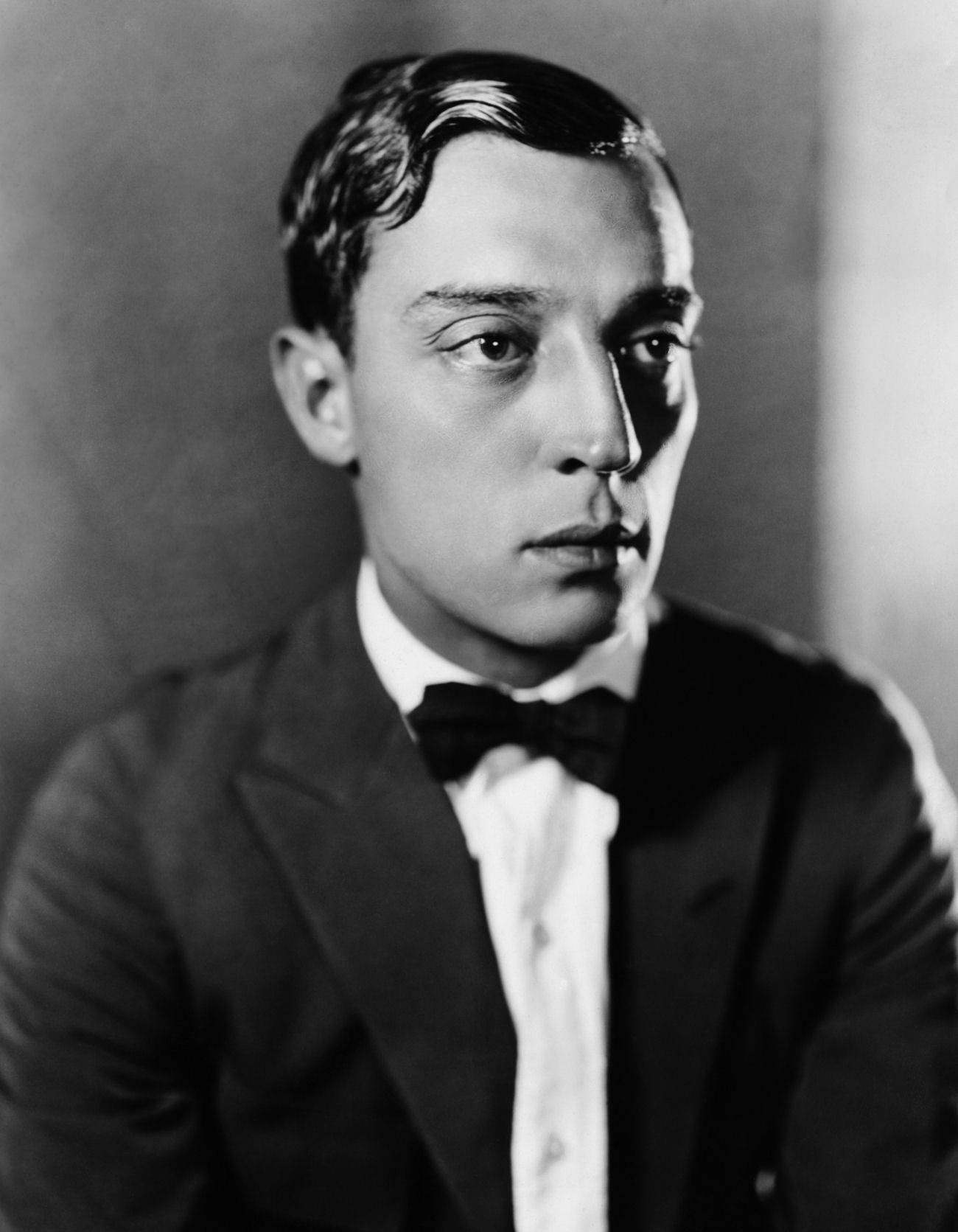 Buster Keaton, tuxedo, bow tie, HD Phone Wallpaper