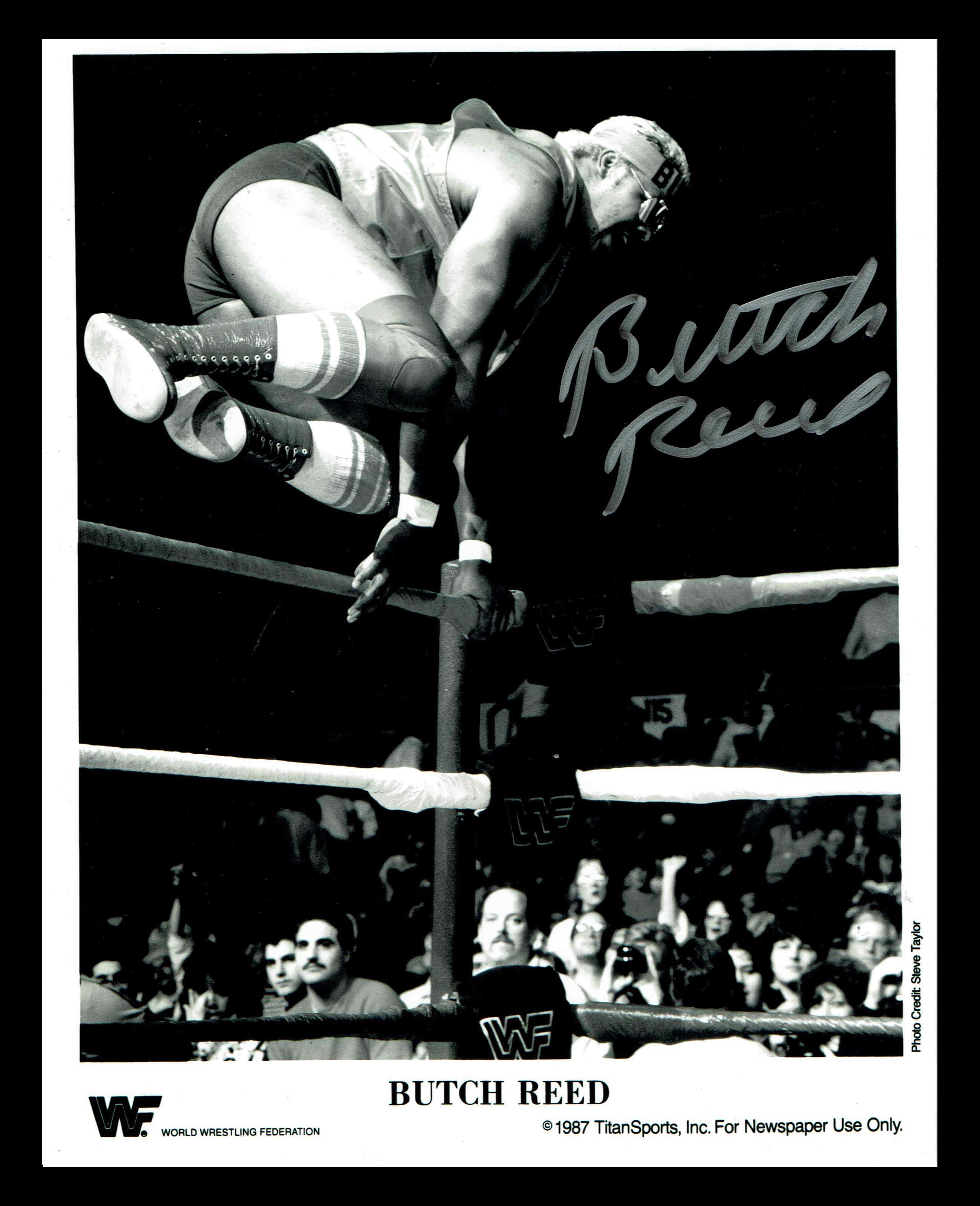 Butch Reed, black and white, wrestler, 2K Phone Wallpaper