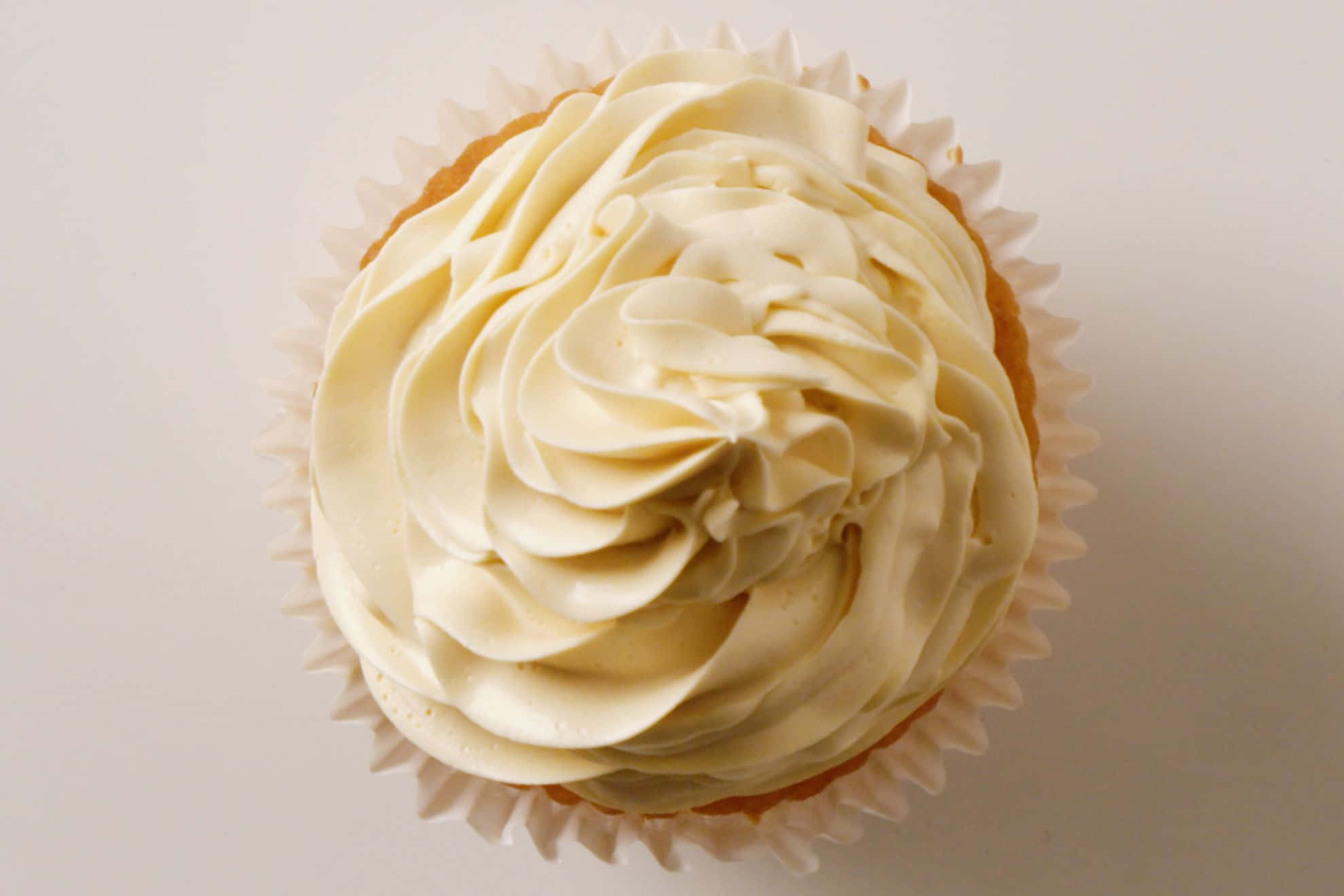 buttercream, vanilla frosting, cupcake, Full HD Desktop Wallpaper