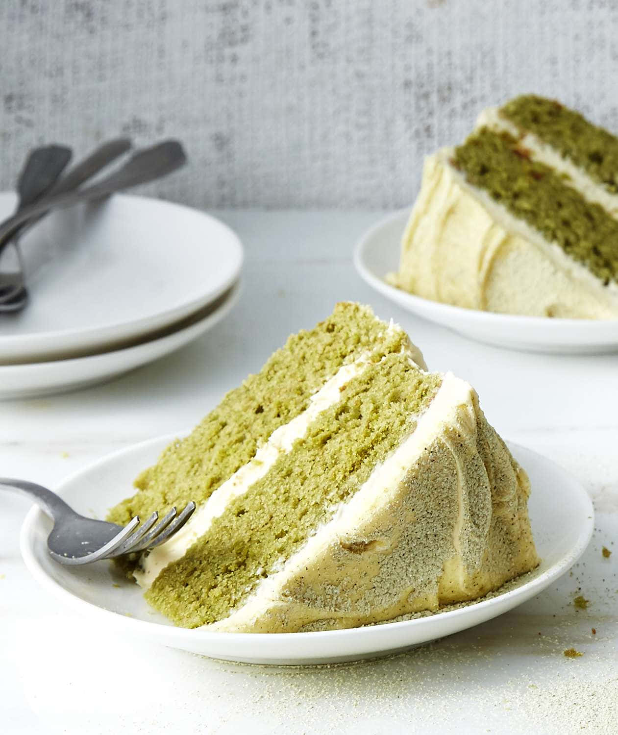 buttercream, green tea cake, creamy white frosting, HD Phone Wallpaper