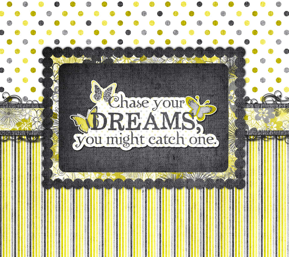 butterfly quotes, yellow butterflies, polka dots, SD Desktop Wallpaper