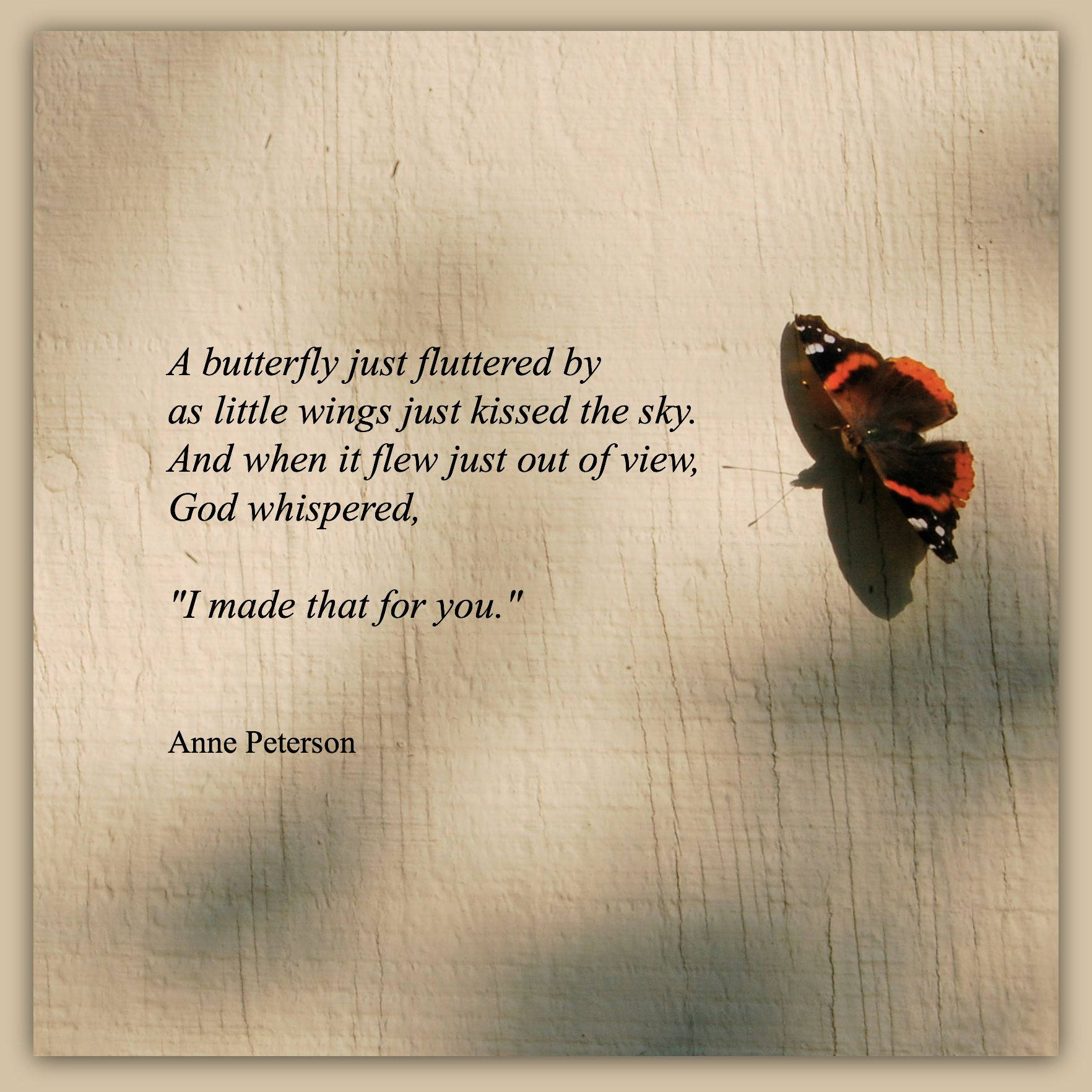 God Quotes Butterfly, red and black butterfly, weathered wood, HD Desktop Wallpaper