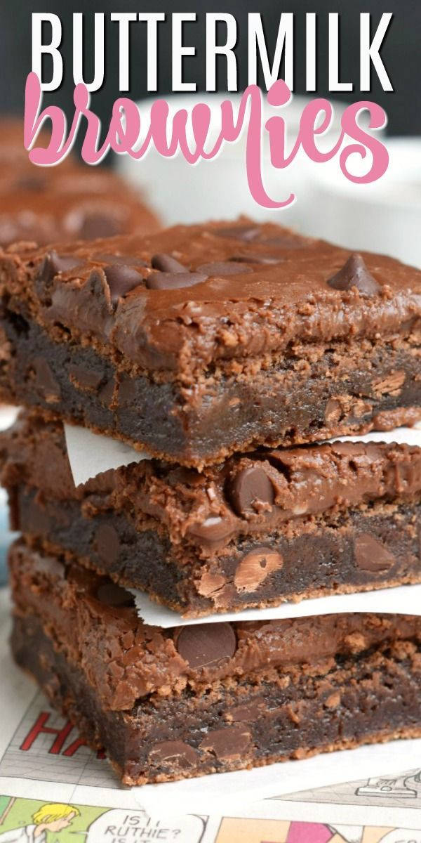 buttermilk brownies, melted chocolate chips, soft lighting, SD Phone Wallpaper