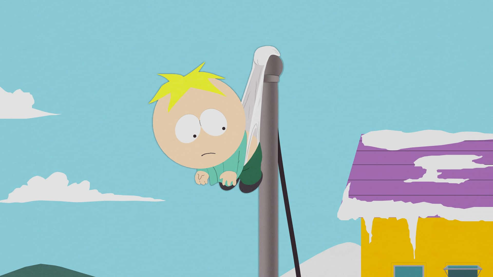 Butters, South Park, gutter, Full HD Desktop Wallpaper