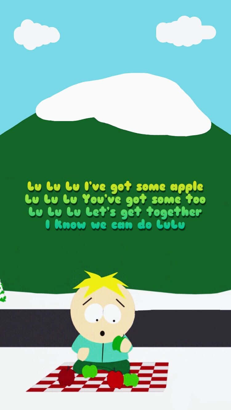 Butters, South Park, red checkered blanket, HD Phone Wallpaper