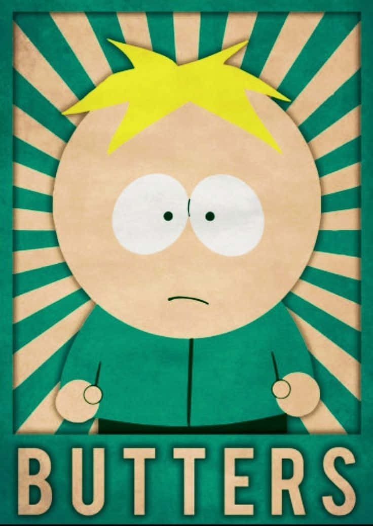 Butters, South Park, yellow hair, SD Phone Wallpaper