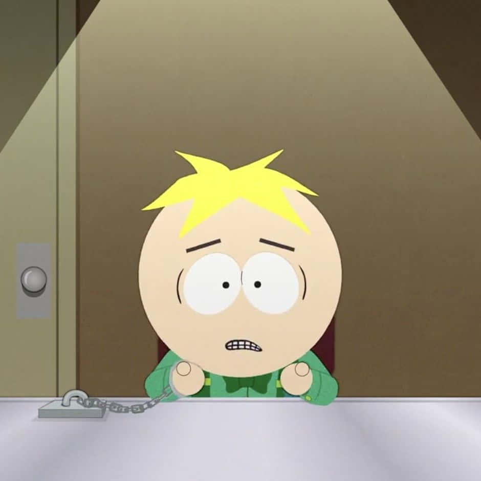 Butters, South Park, spiky yellow hair, SD Desktop Wallpaper