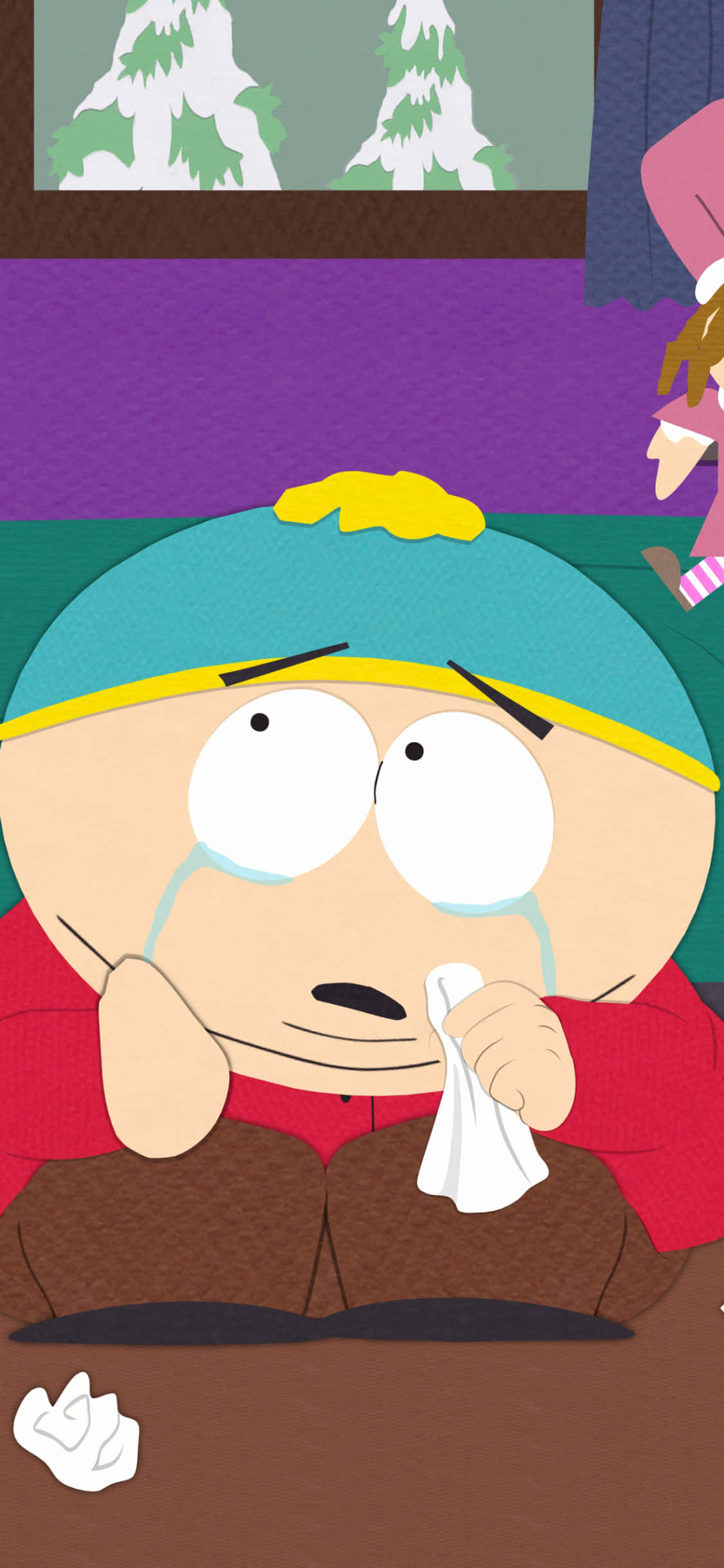 Butters, blue hat, cartoon boy, Full HD Phone Wallpaper