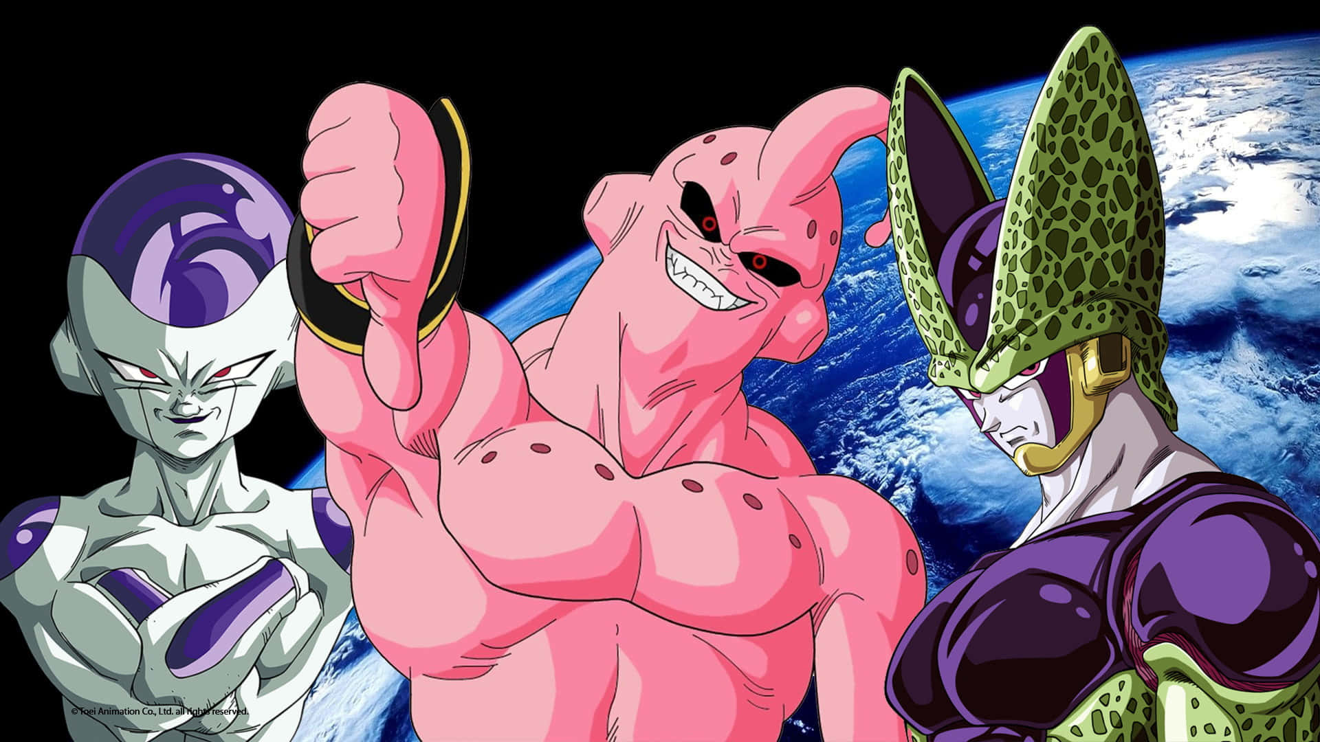 Buu, Earth, space, Full HD Desktop Wallpaper