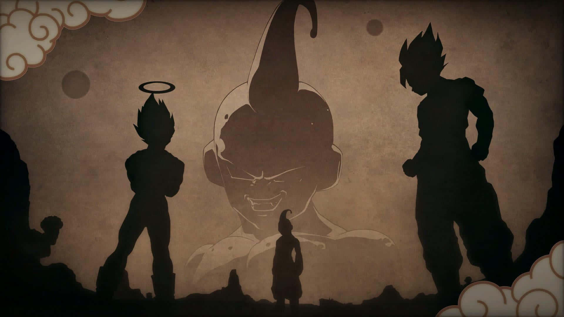 Buu, anime warriors, giant face, Full HD Desktop Wallpaper