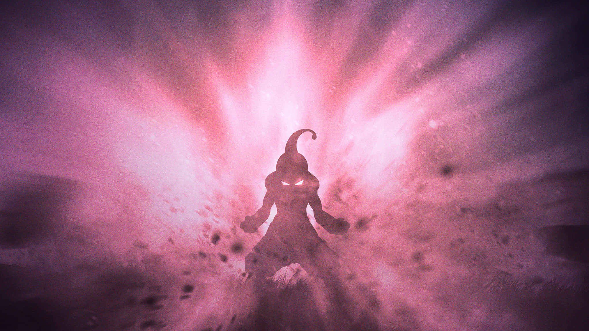 Buu, Supernatural Fast-Paced Action Game, pink explosion, Full HD Desktop Wallpaper