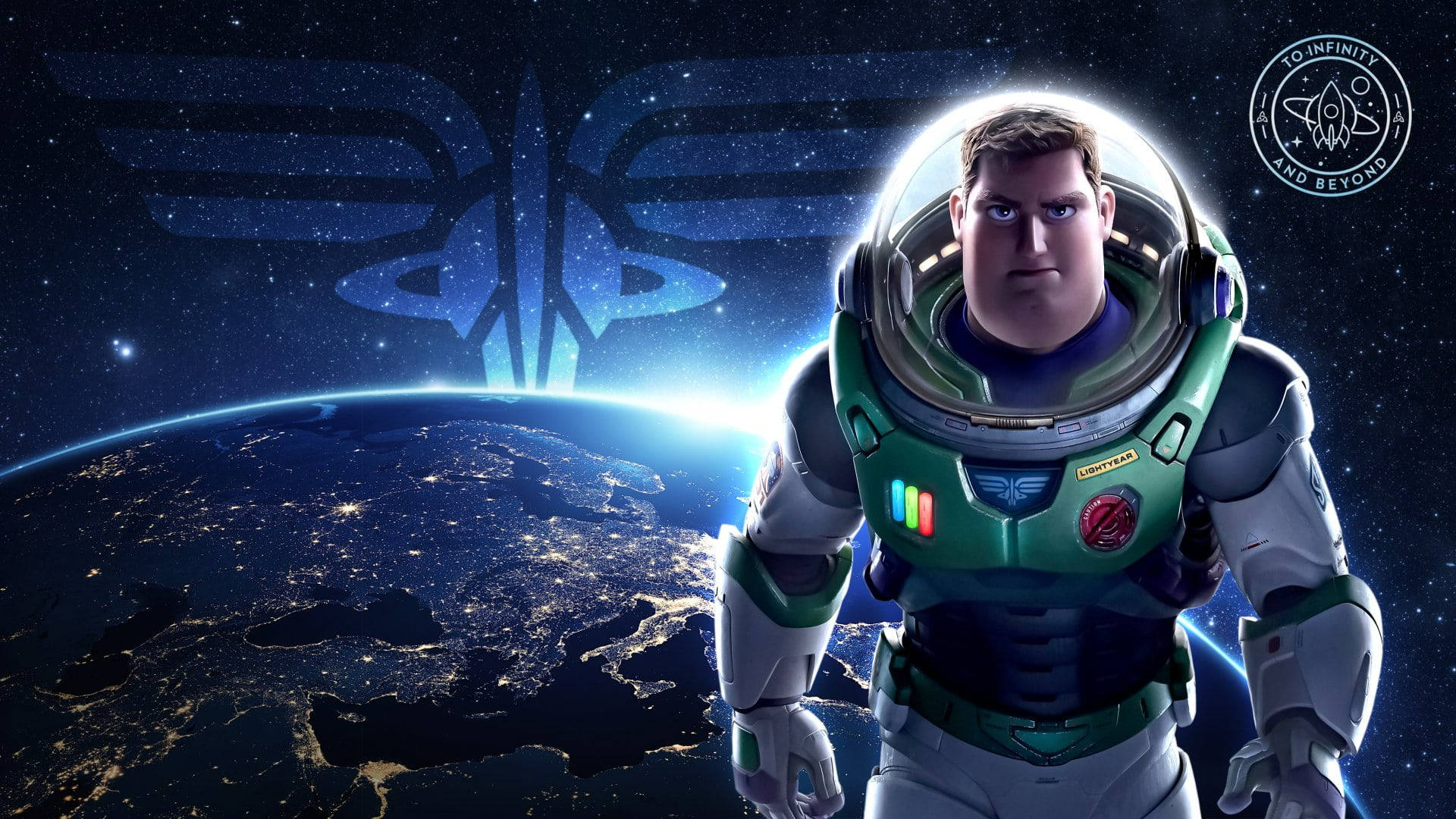 Buzz Lightyear Of Star Command, 3D Art Version, space suit, Full HD Desktop Wallpaper