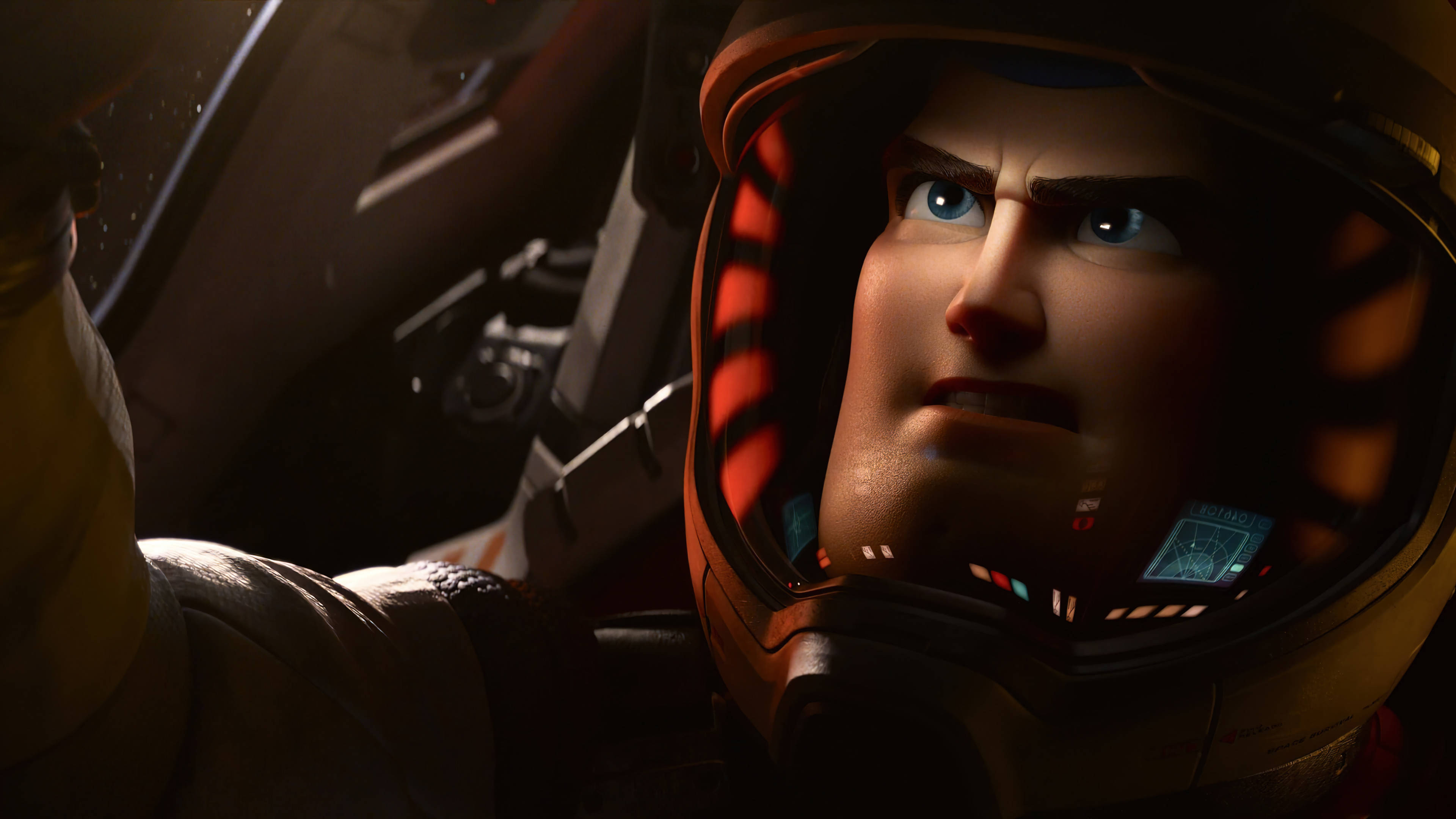 Buzz Lightyear, 2022, spacecraft cockpit, 4K Desktop Wallpaper