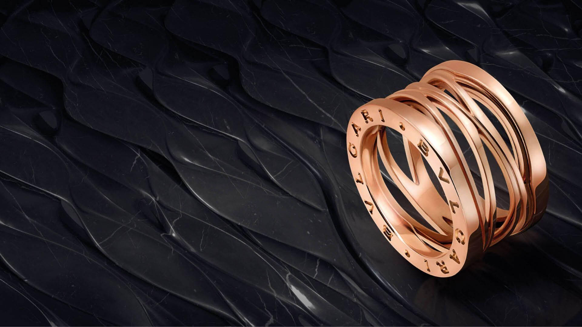 rose gold, Bvlgari, ring, Full HD Desktop Wallpaper