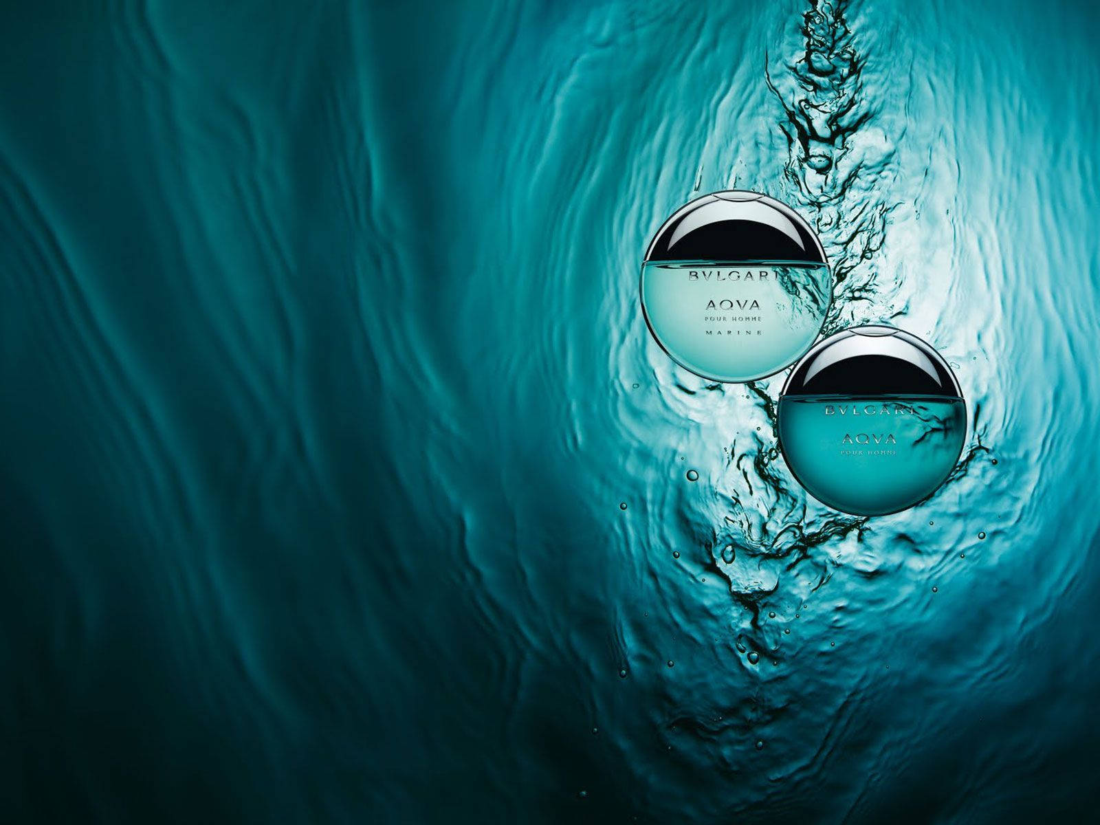 Bvlgari, perfume bottles, spherical, HD Desktop Wallpaper