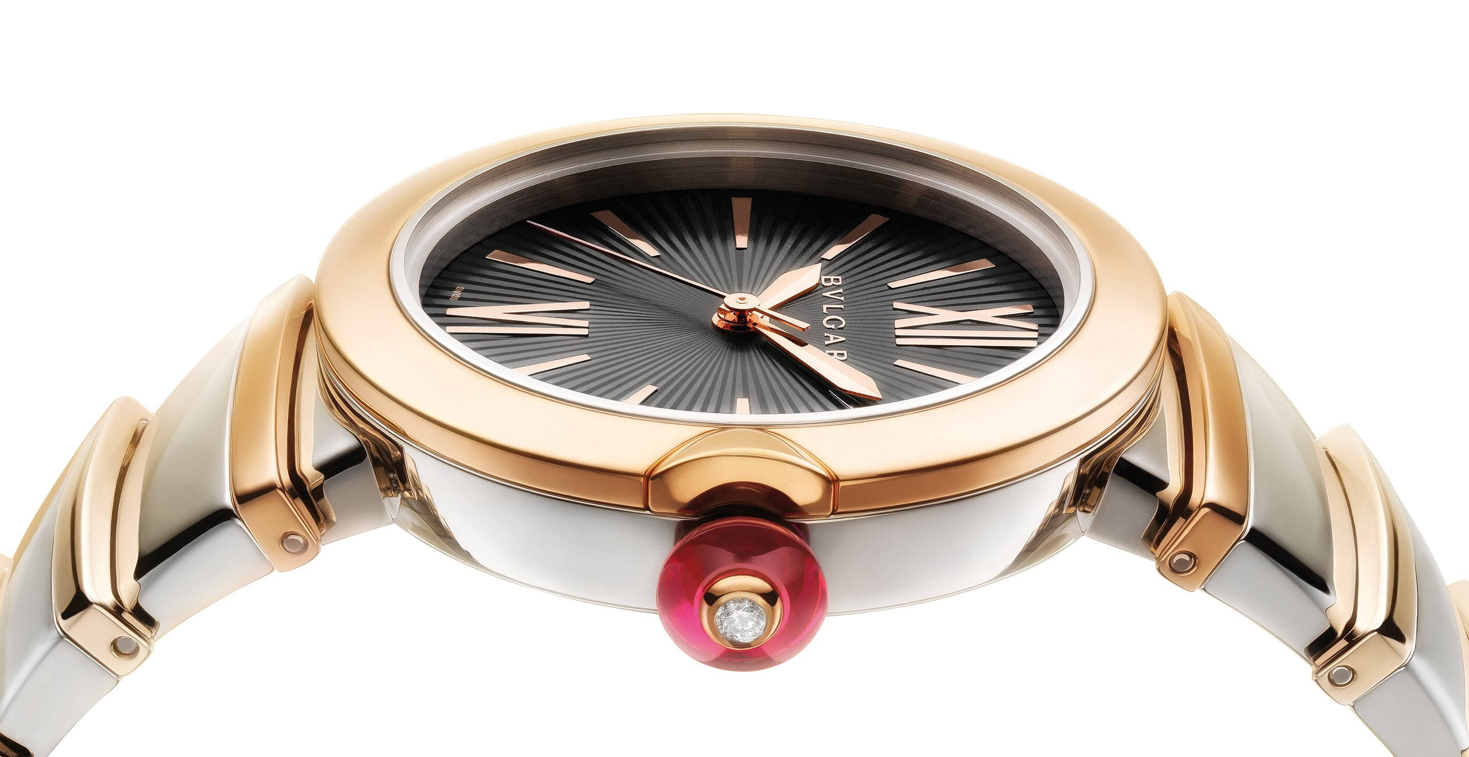 Bvlgari, rose gold, silver bracelet, 2K Desktop Wallpaper