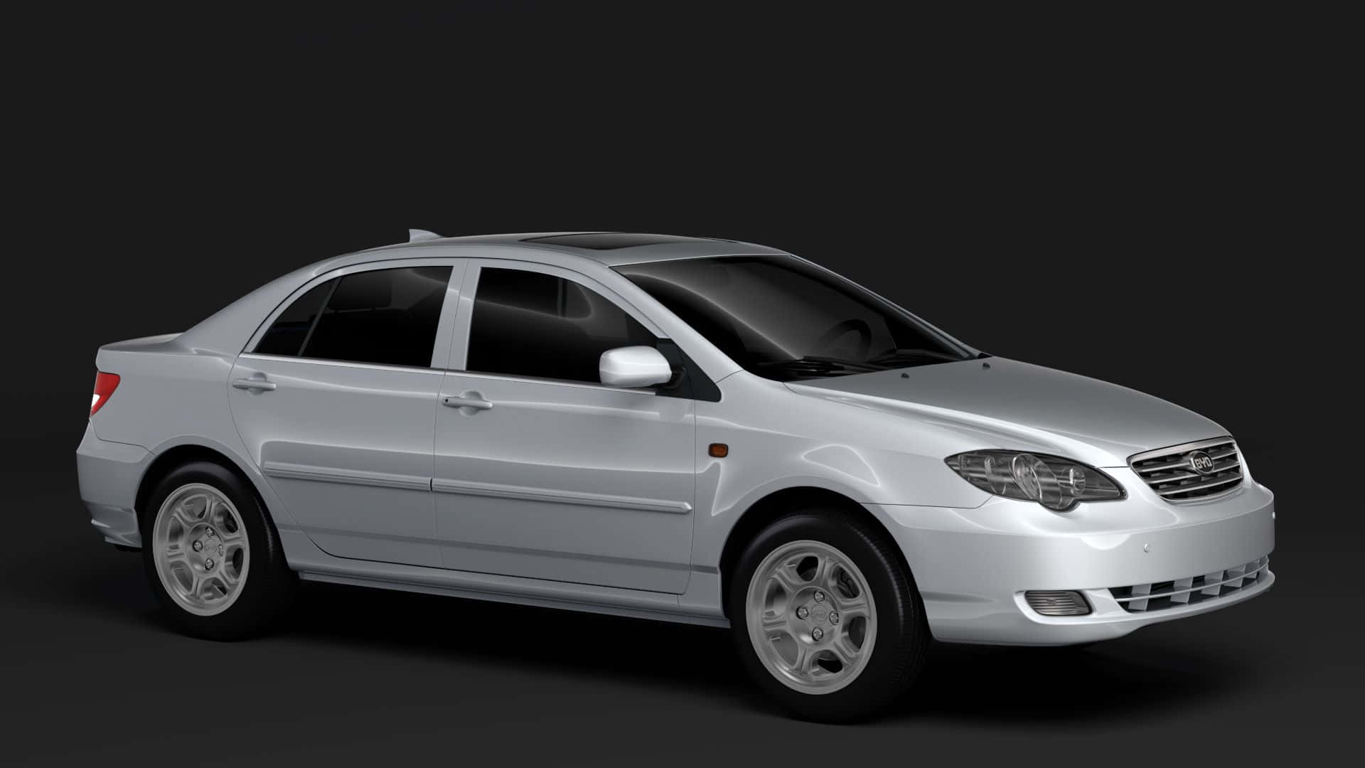 BYD F3, sedan, sleek design, Full HD Desktop Wallpaper