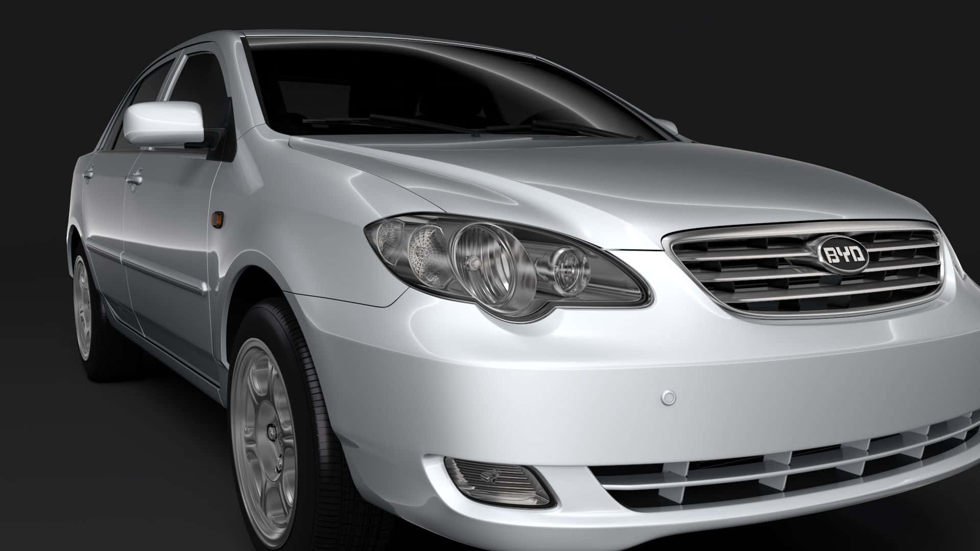BYD F3, sleek, silver, Full HD Desktop Wallpaper