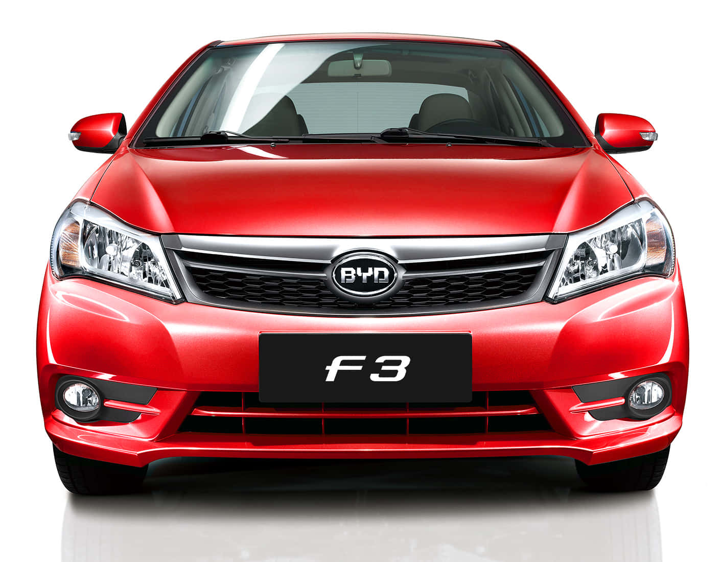 BYD F3, sleek and modern, glossy red, HD Desktop Wallpaper