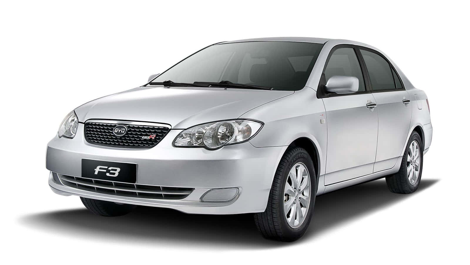 sleek, silver, BYD F3, HD Desktop Wallpaper