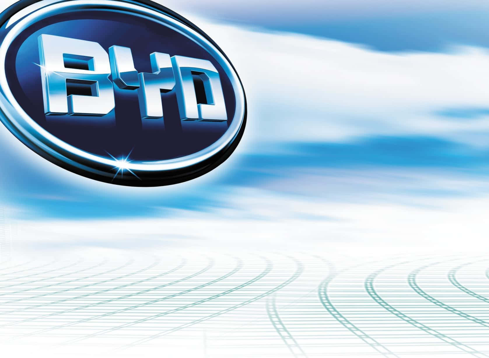 BYD, logo, futuristic curved track, HD Desktop Wallpaper