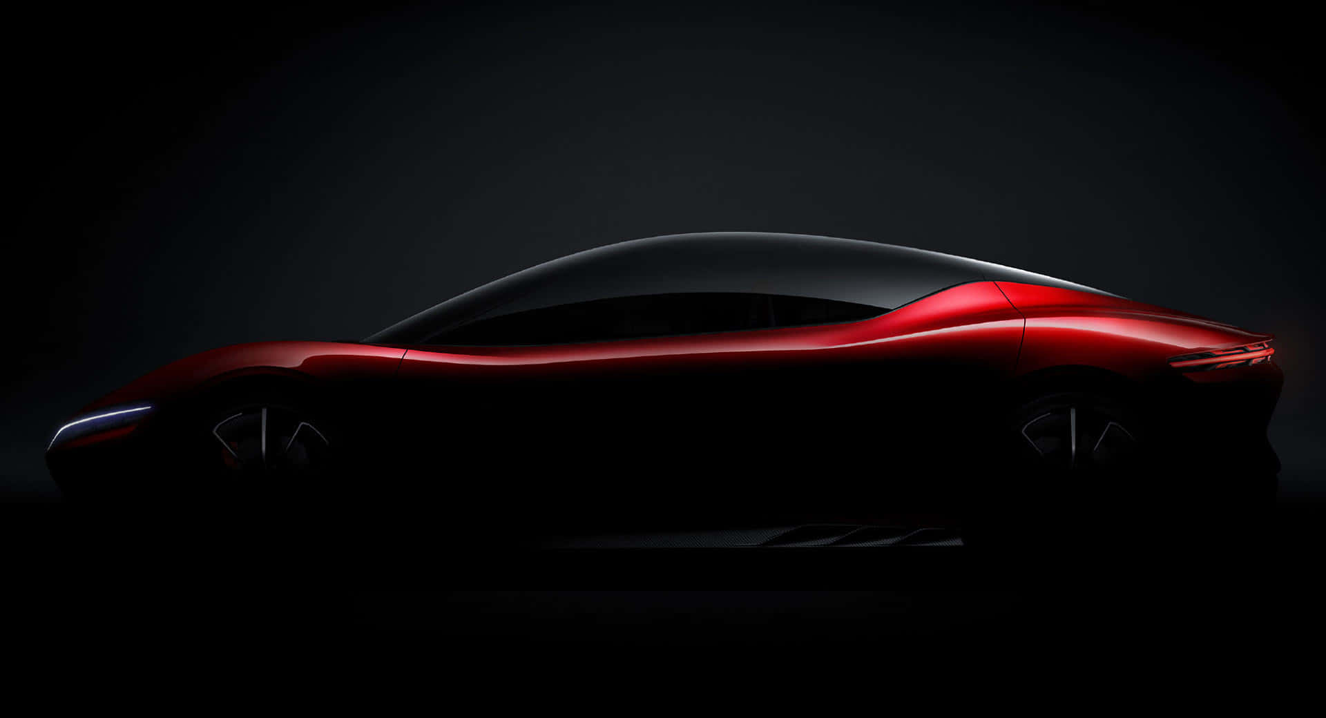 BYD, Concept Car, sleek red sports car, Full HD Desktop Wallpaper