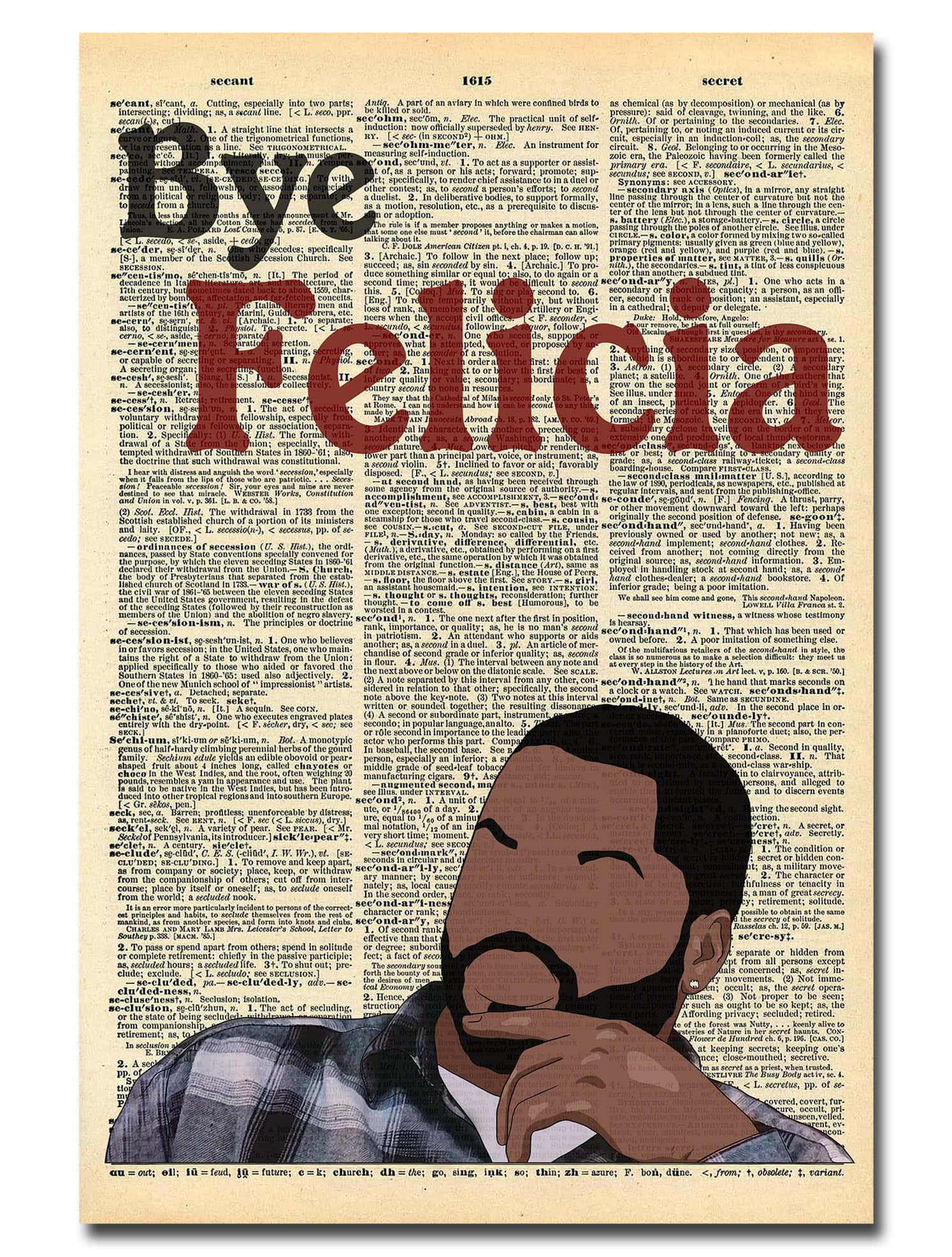 Bye Felicia, vintage dictionary page, faded text, Full HD Phone Wallpaper