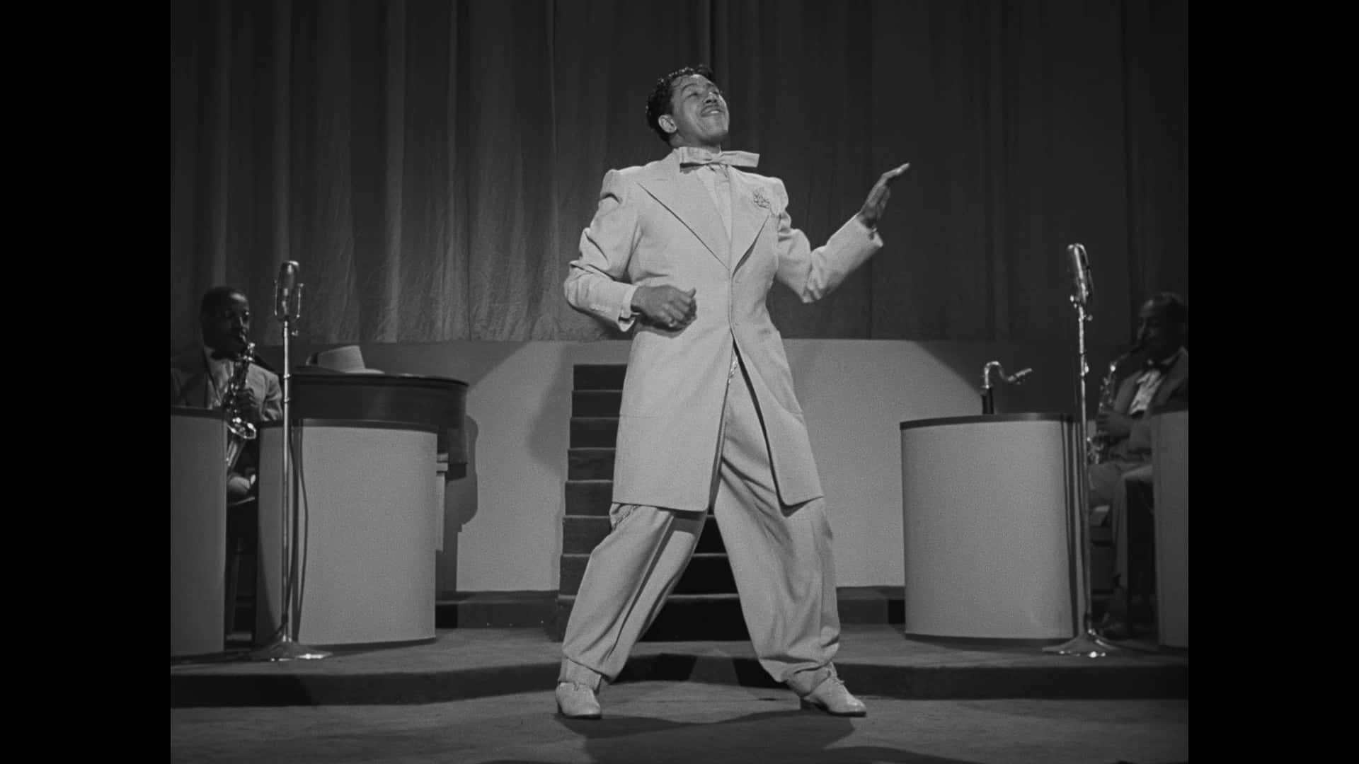 Cab Calloway, white suit, light tuxedo, Full HD Desktop Wallpaper